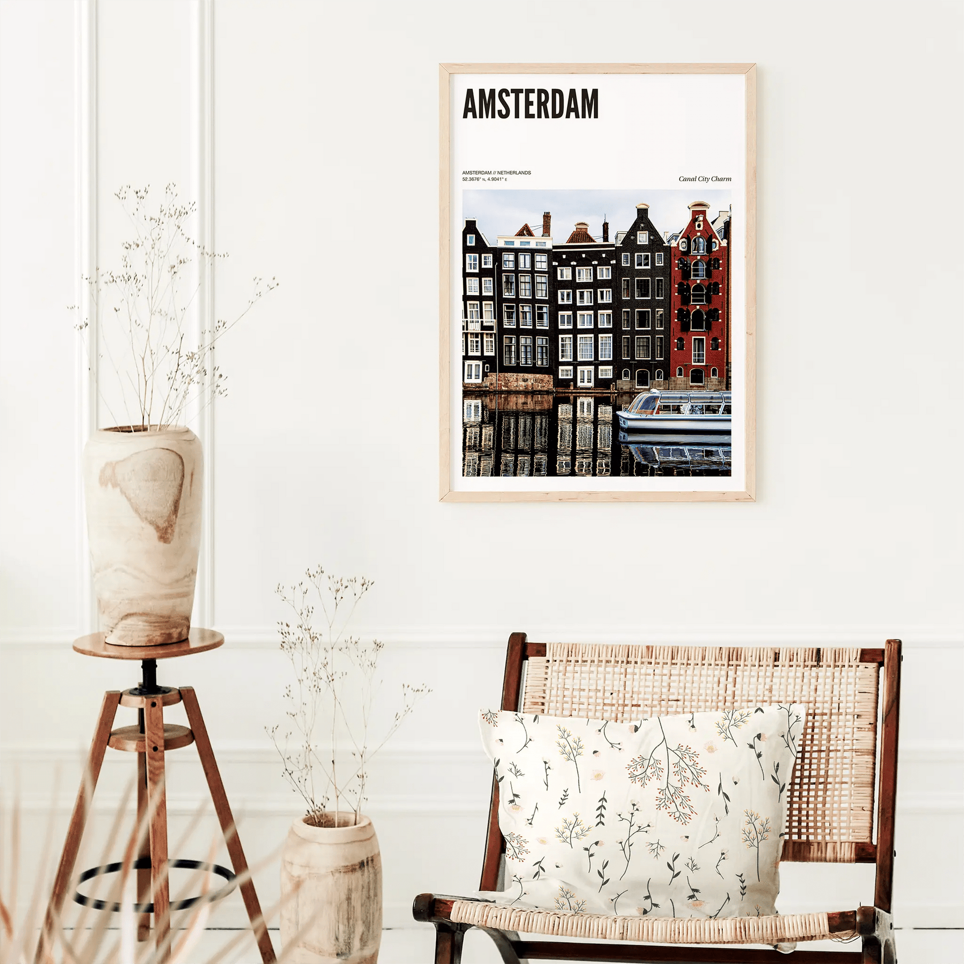 Amsterdam Odyssey Poster - The Globe Gallery
