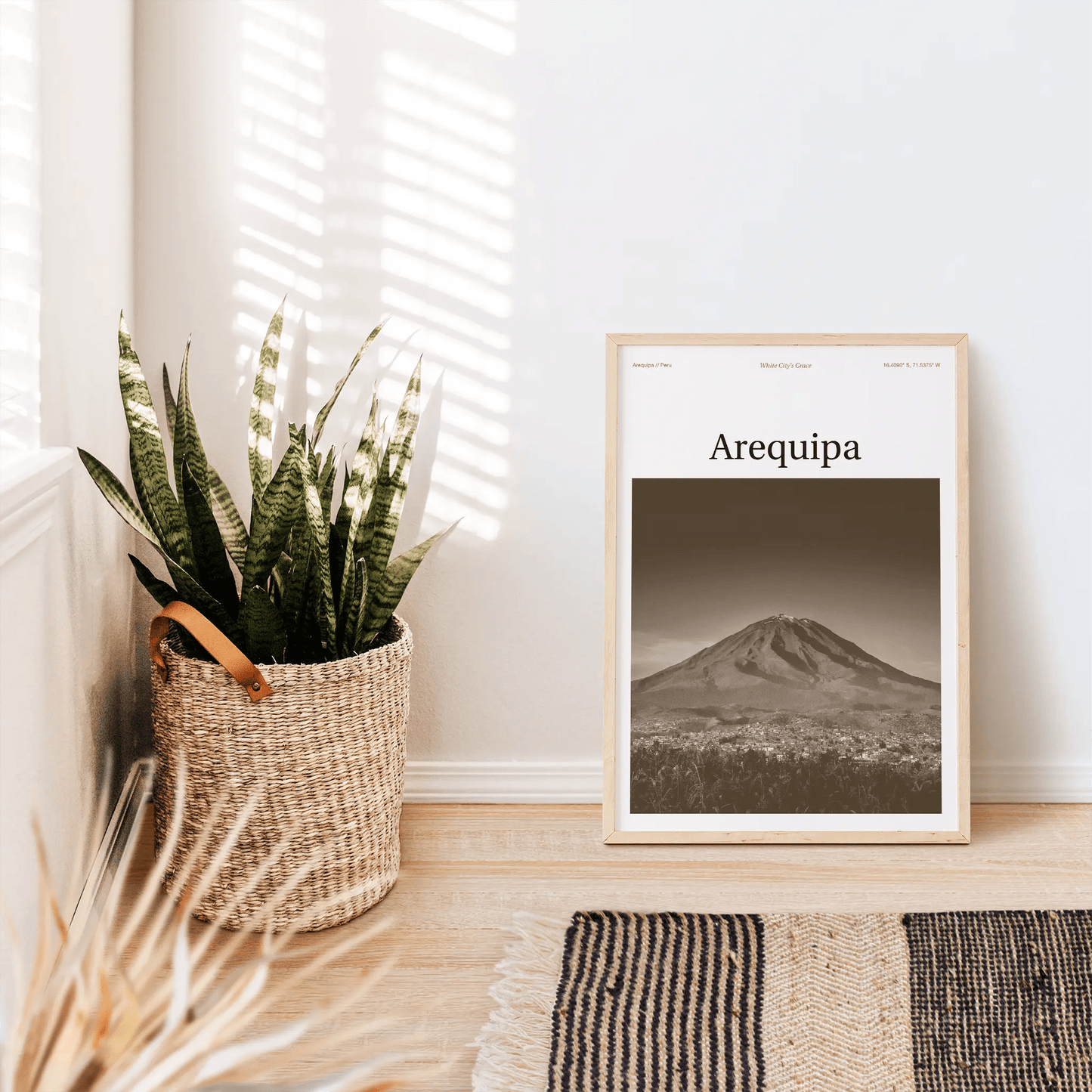 Arequipa Essence Poster - The Globe Gallery