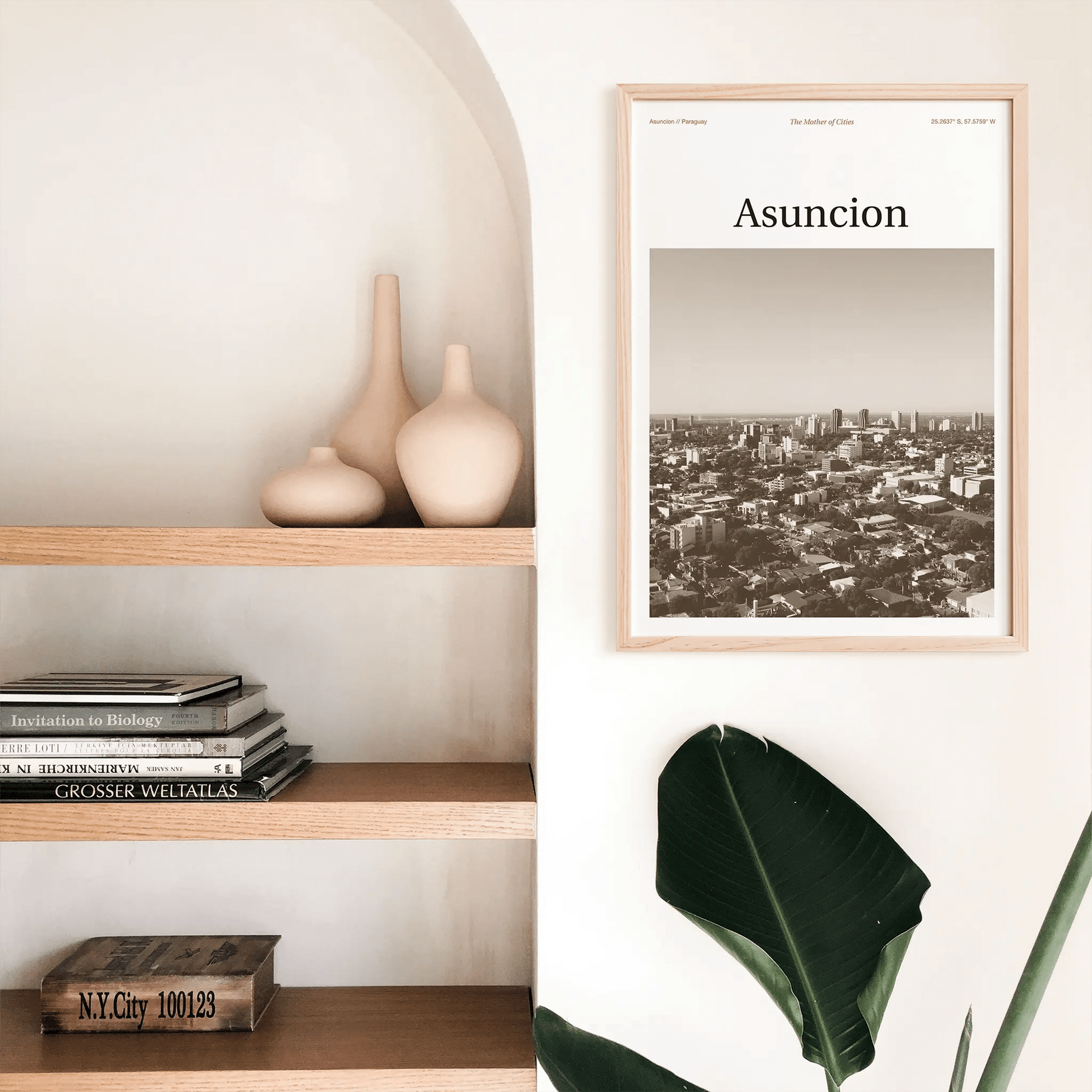 Asuncion Essence Poster - The Globe Gallery