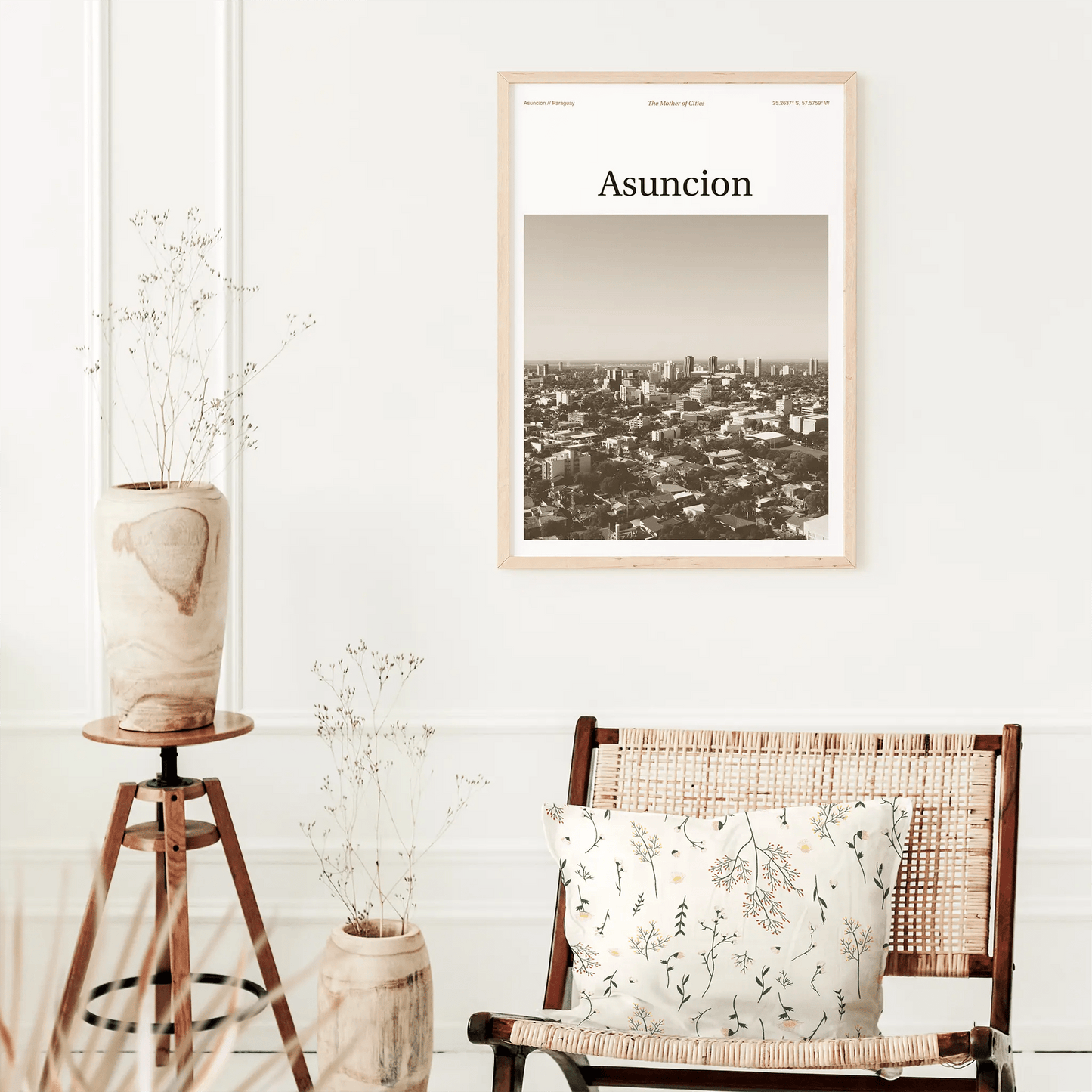 Asuncion Essence Poster - The Globe Gallery