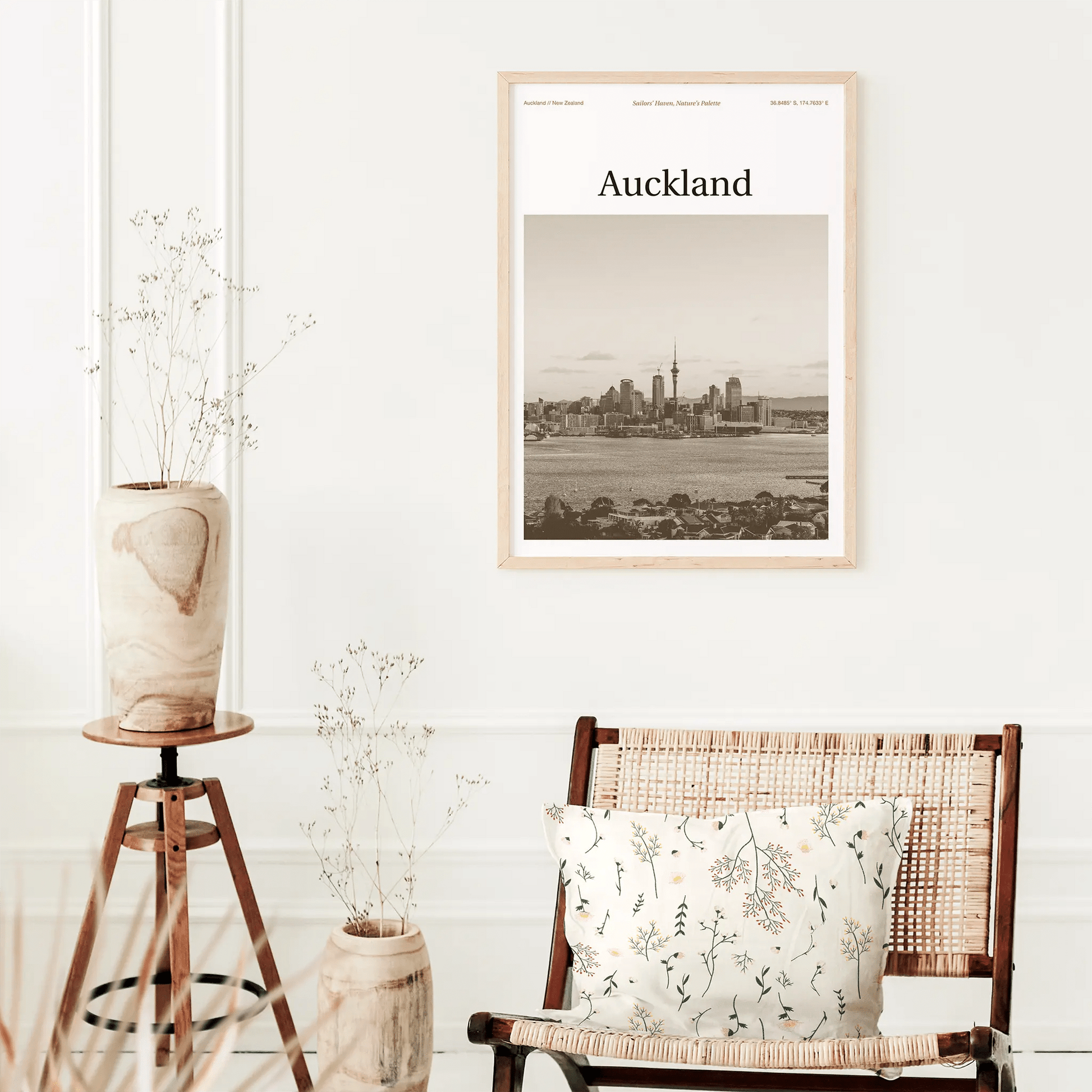 Auckland Essence Poster - The Globe Gallery