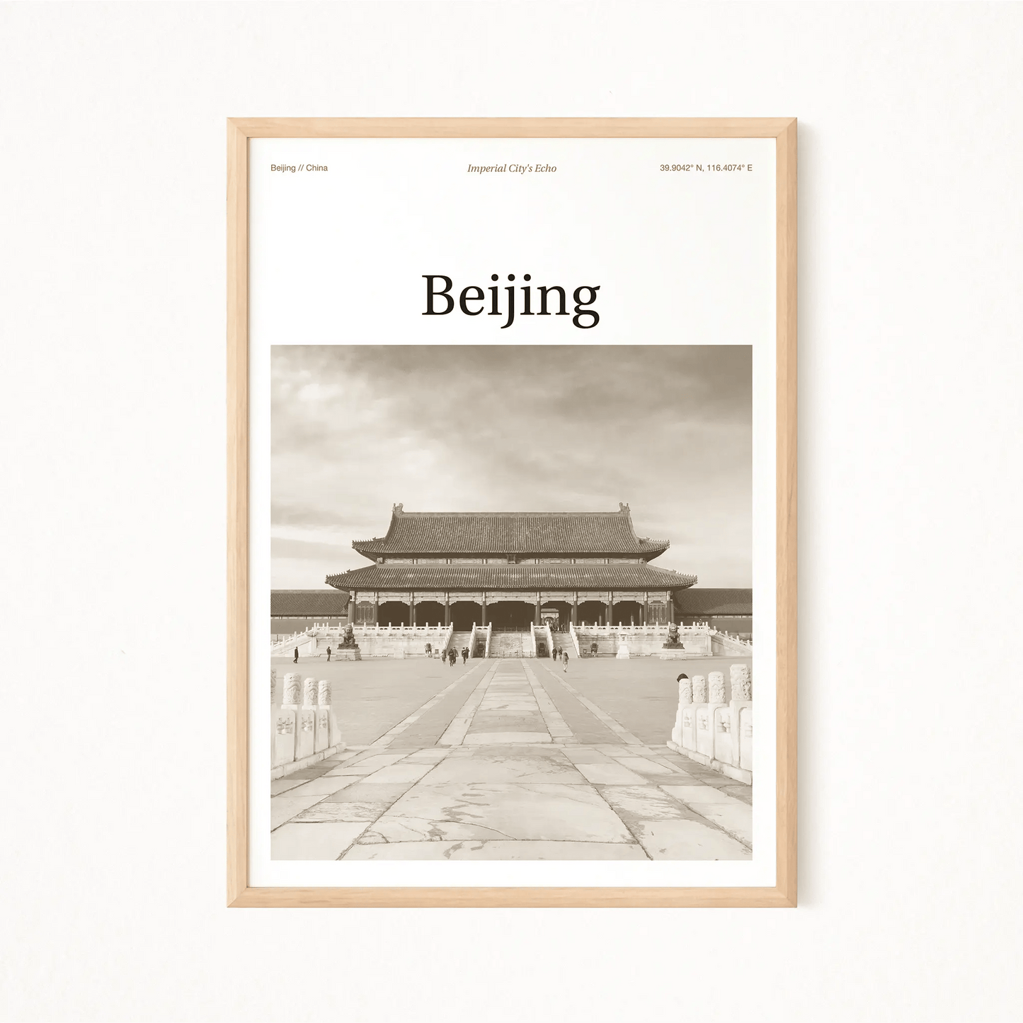 Beijing Essence Poster - The Globe Gallery