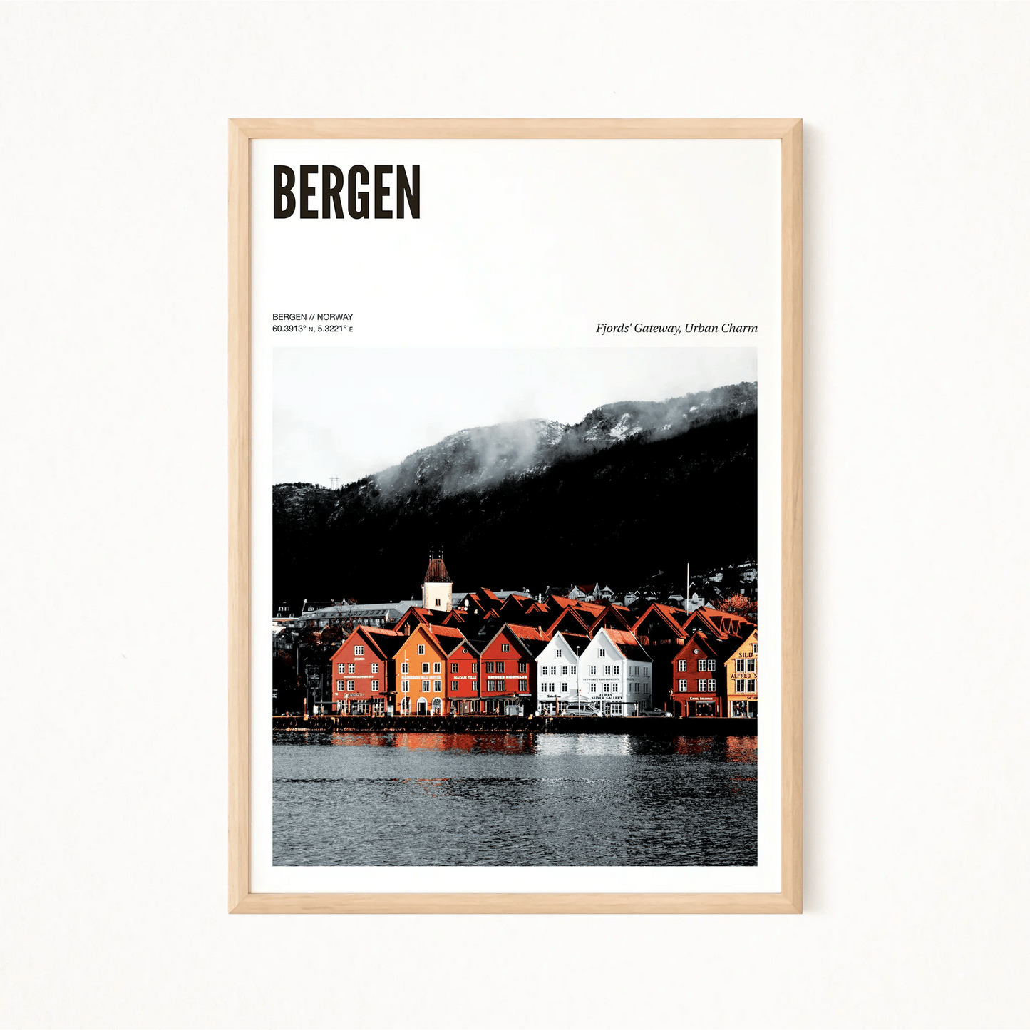 Bergen Odyssey Poster - The Globe Gallery