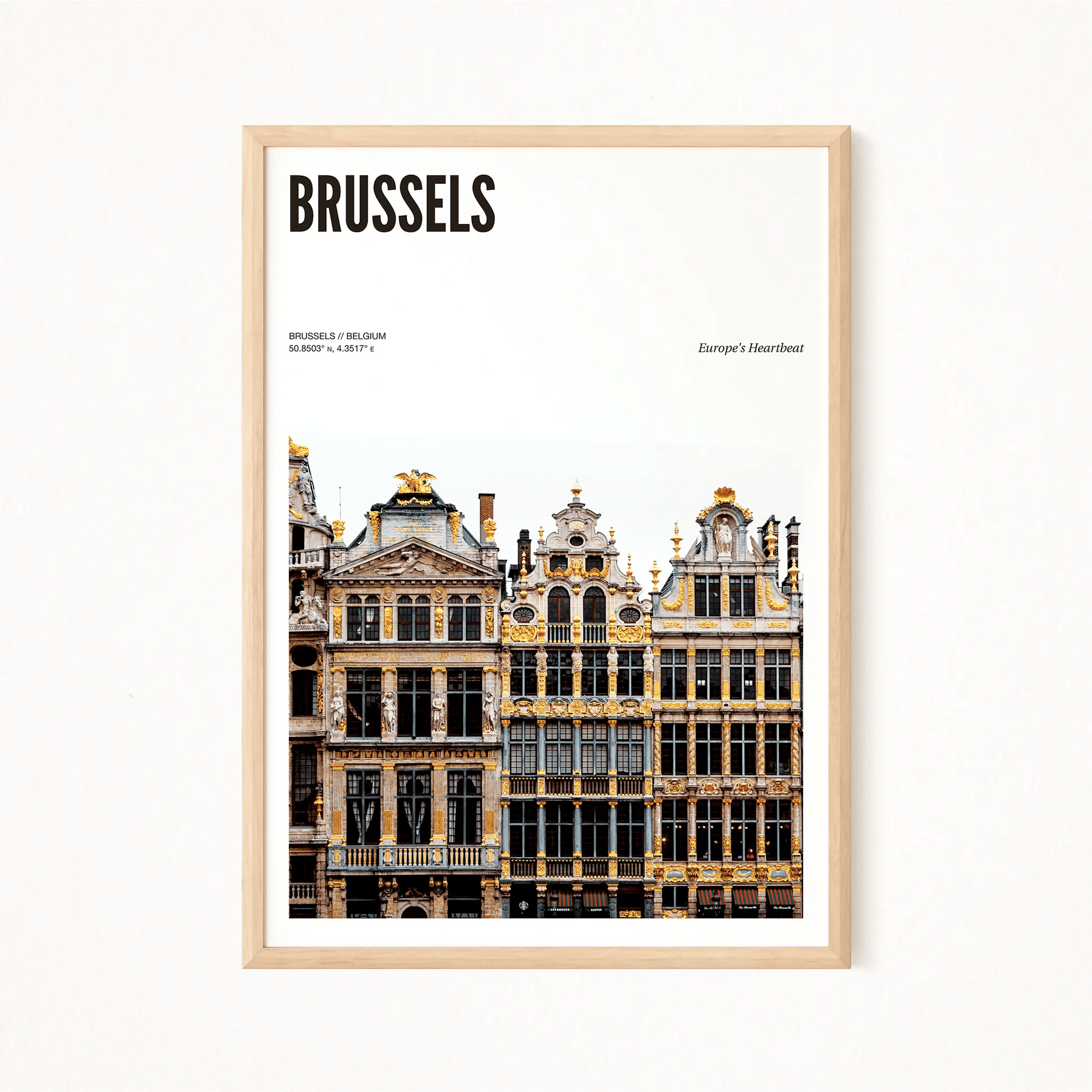 Brussels Odyssey Poster - The Globe Gallery