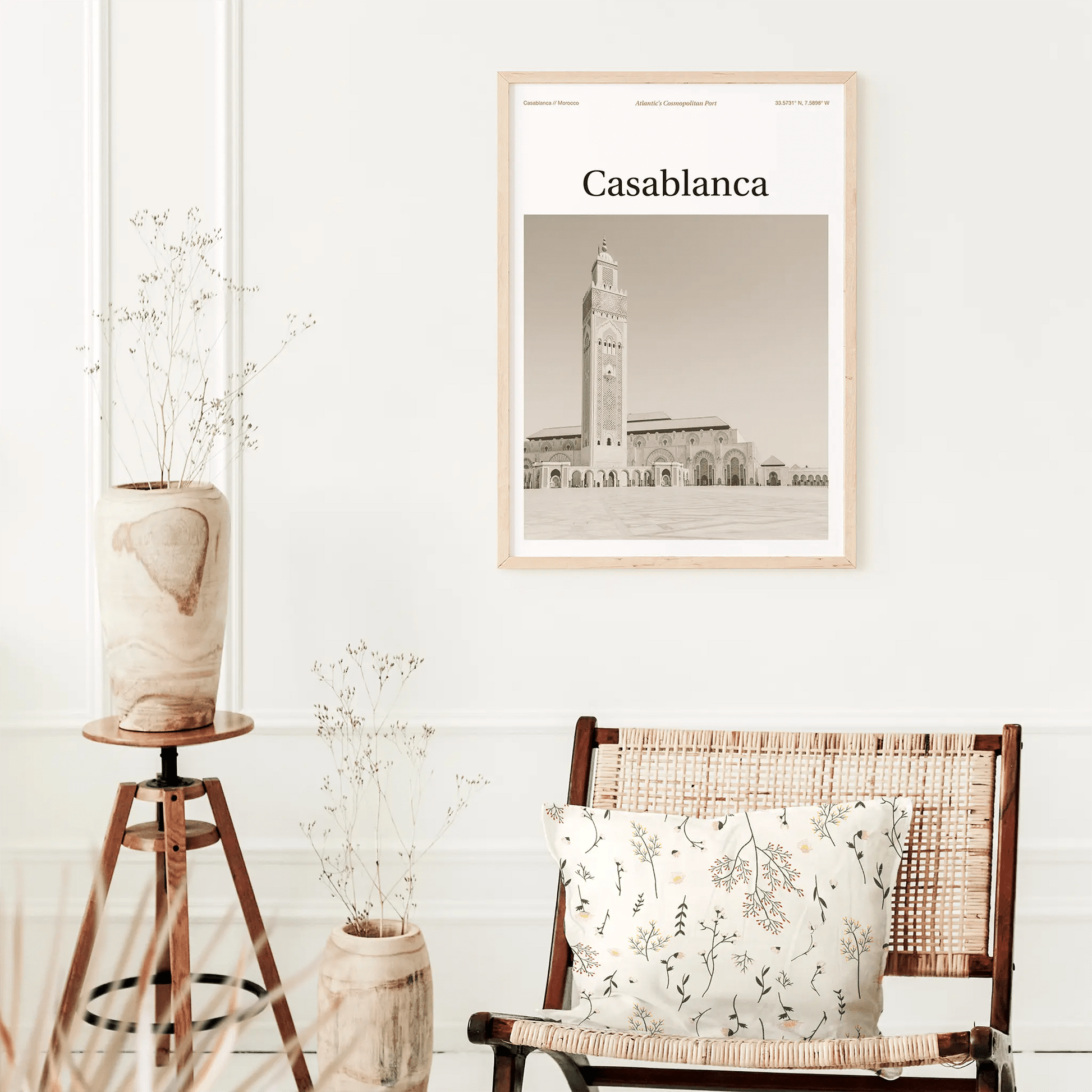 Casablanca Essence Poster - The Globe Gallery