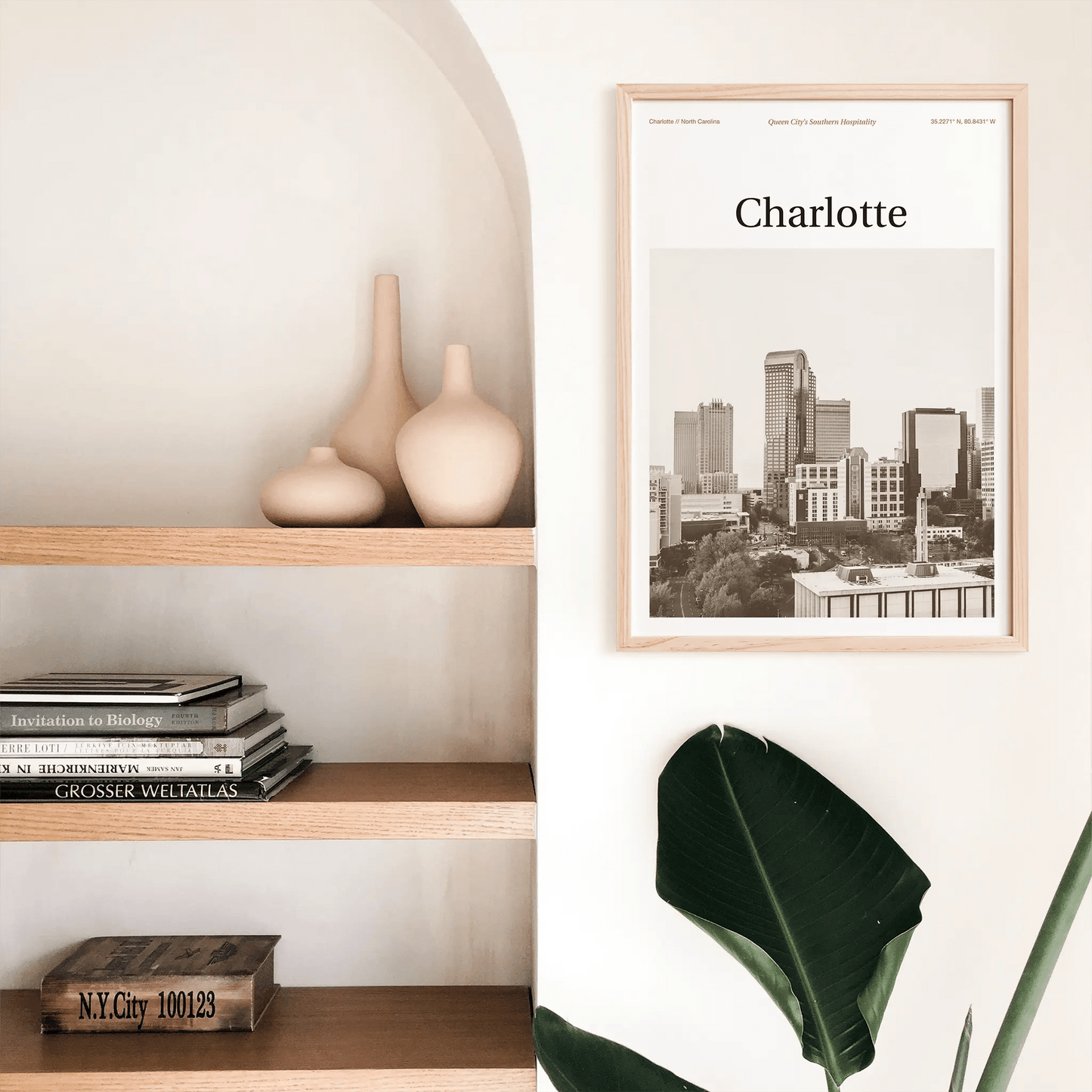 Charlotte Essence Poster - The Globe Gallery