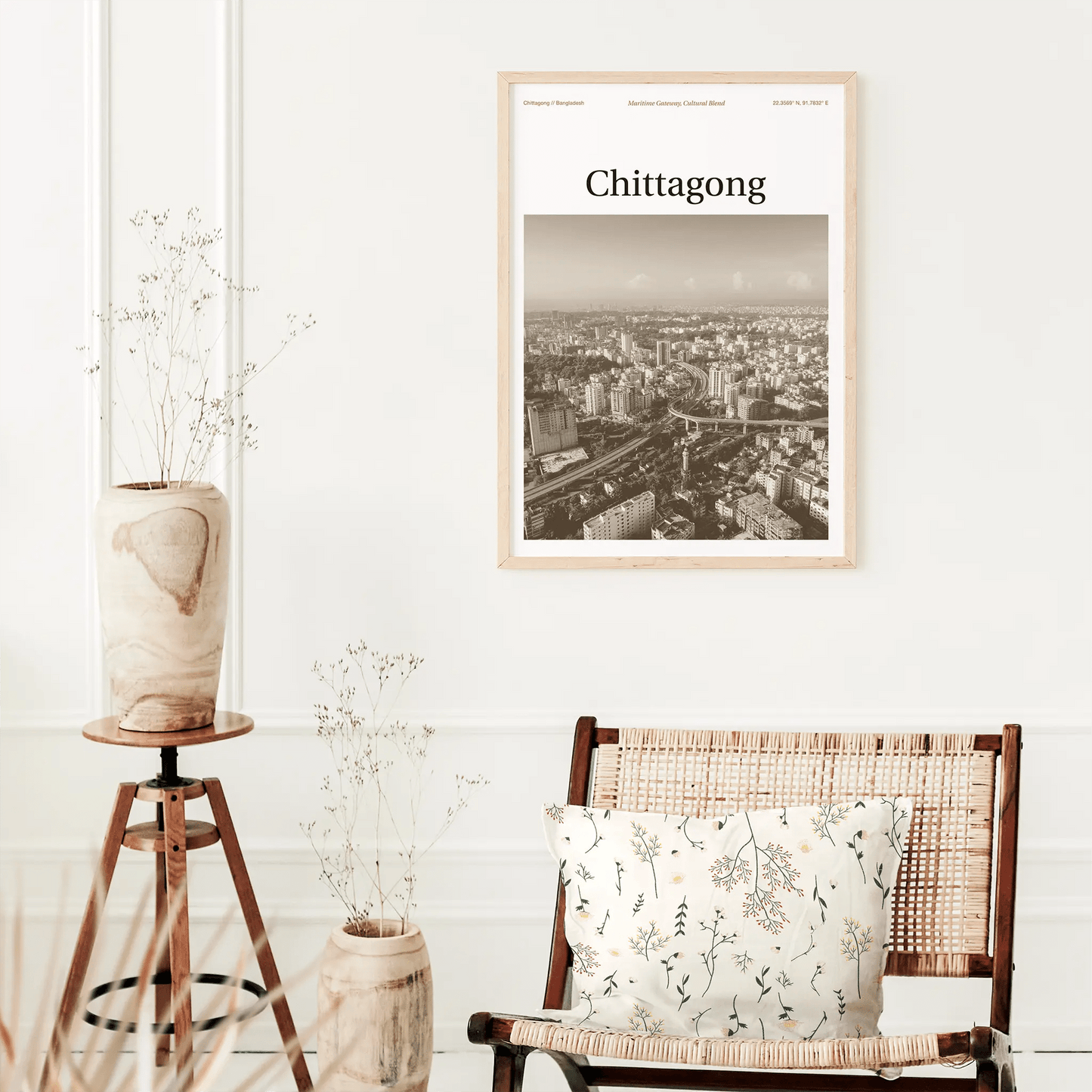 Chittagong Essence Poster - The Globe Gallery