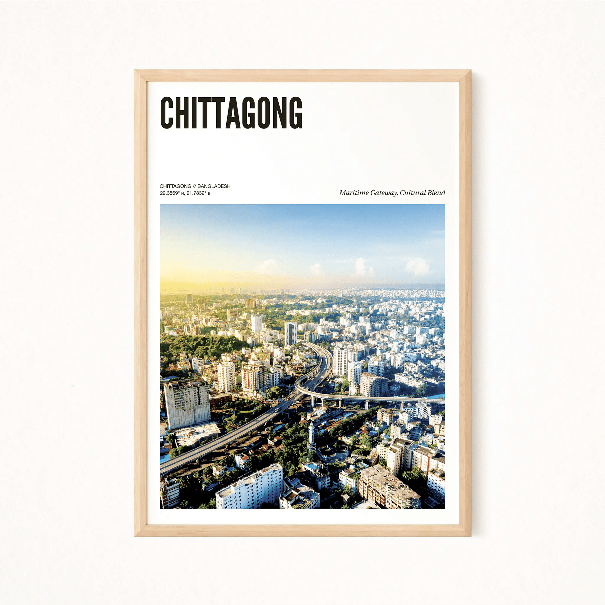 Chittagong Odyssey Poster - The Globe Gallery