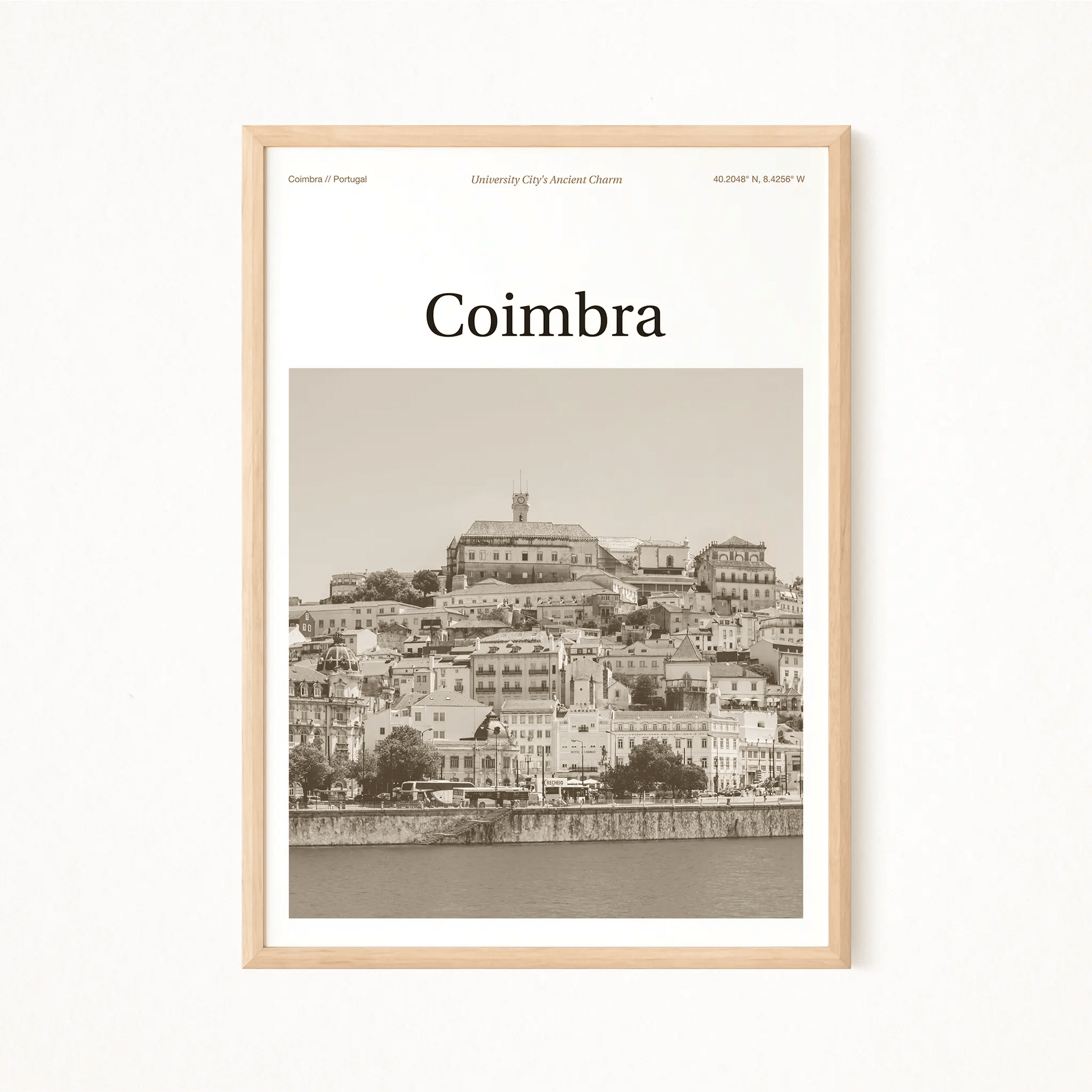 Coimbra Essence Poster - The Globe Gallery