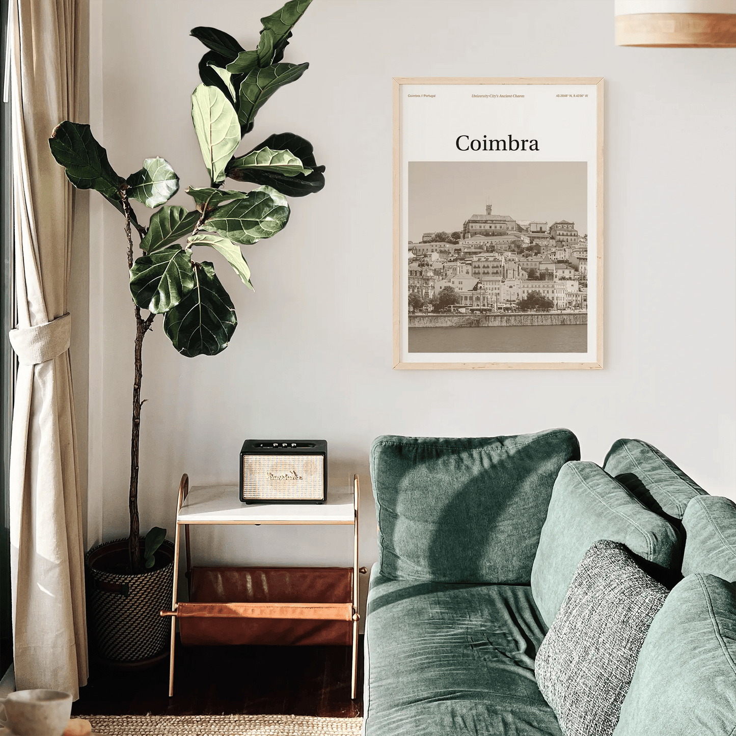 Coimbra Essence Poster - The Globe Gallery