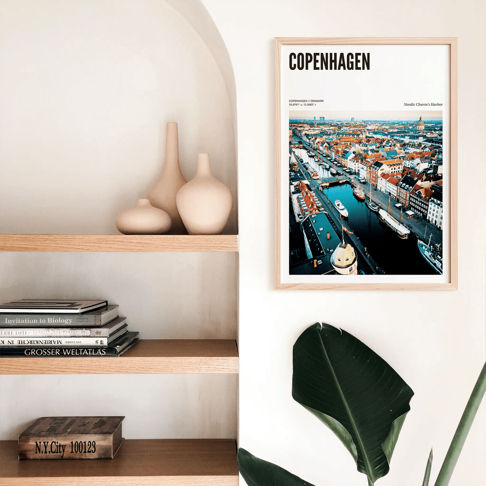 Copenhagen Odyssey Poster - The Globe Gallery