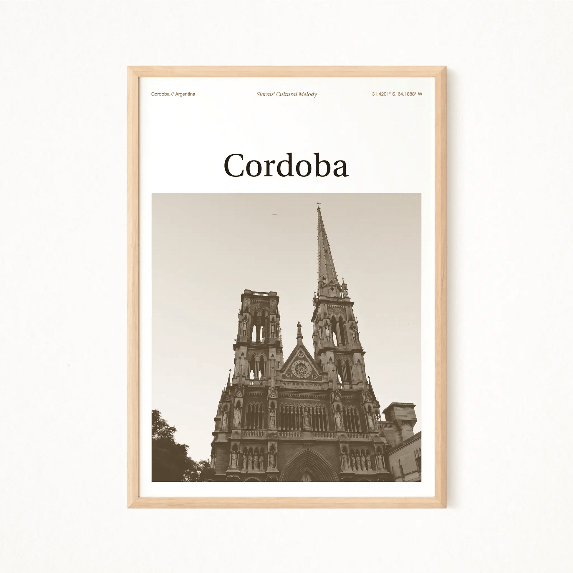 Cordoba Essence Poster - The Globe Gallery