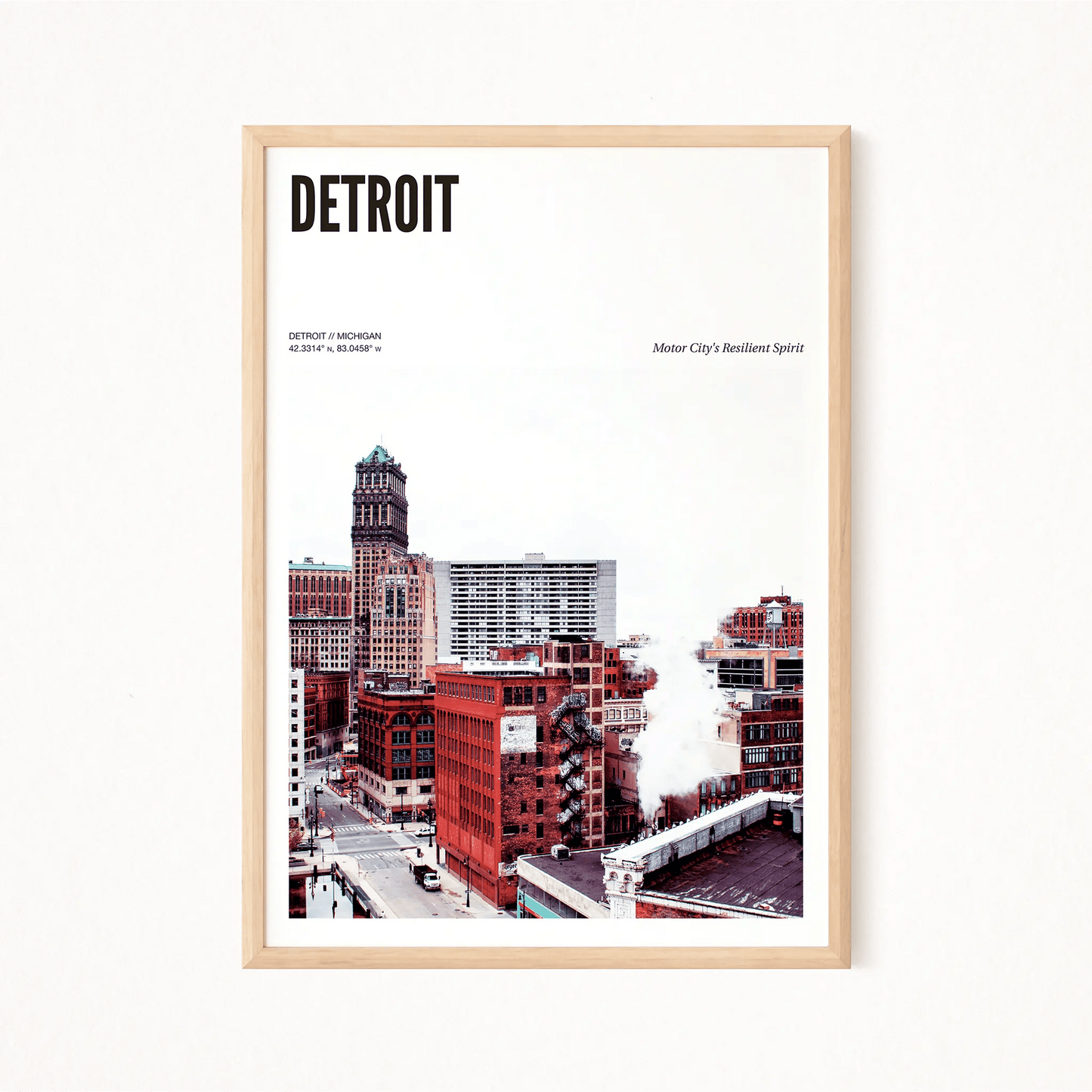 Detroit Odyssey Poster - The Globe Gallery