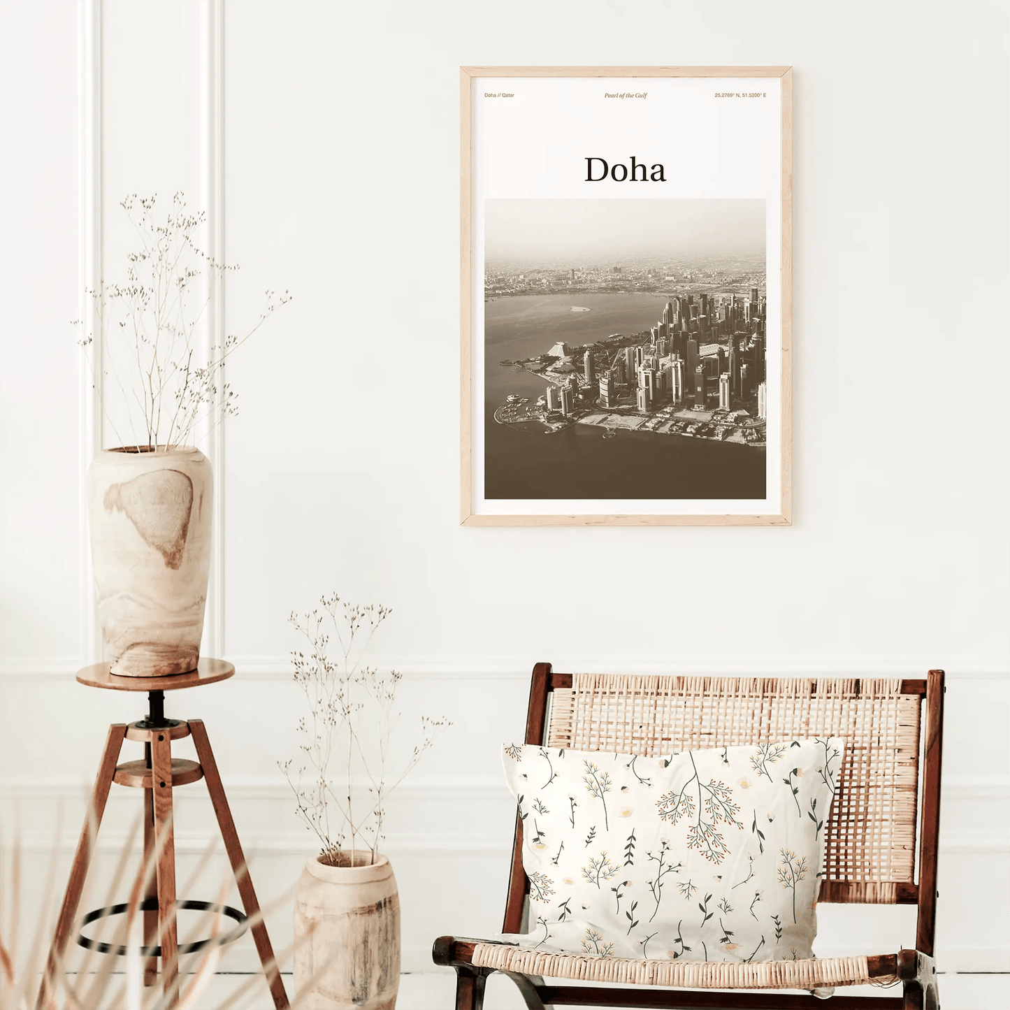 Doha Essence Poster - The Globe Gallery