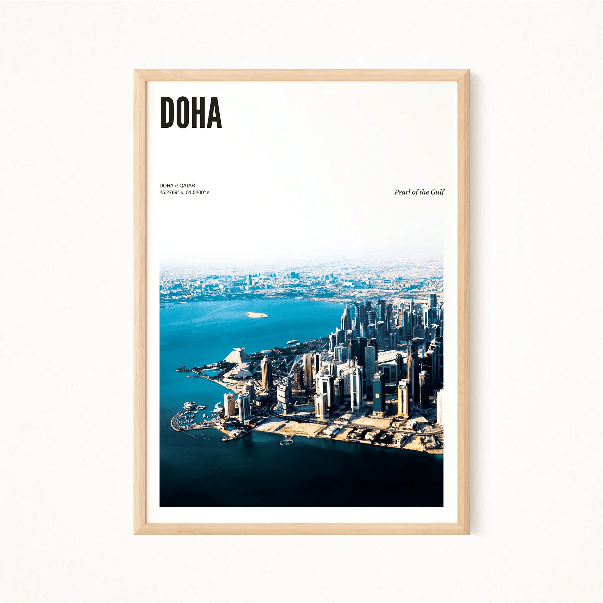 Doha Odyssey Poster - The Globe Gallery