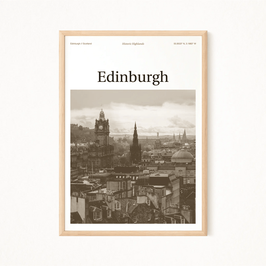 Edinburgh Essence Poster - The Globe Gallery