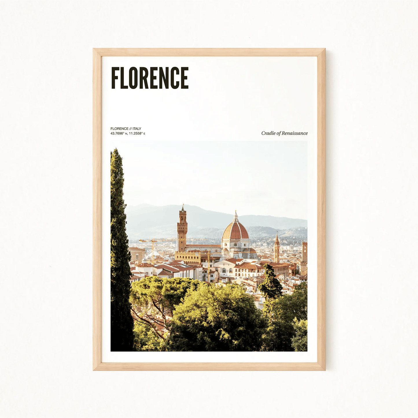 Florence Odyssey Poster - The Globe Gallery