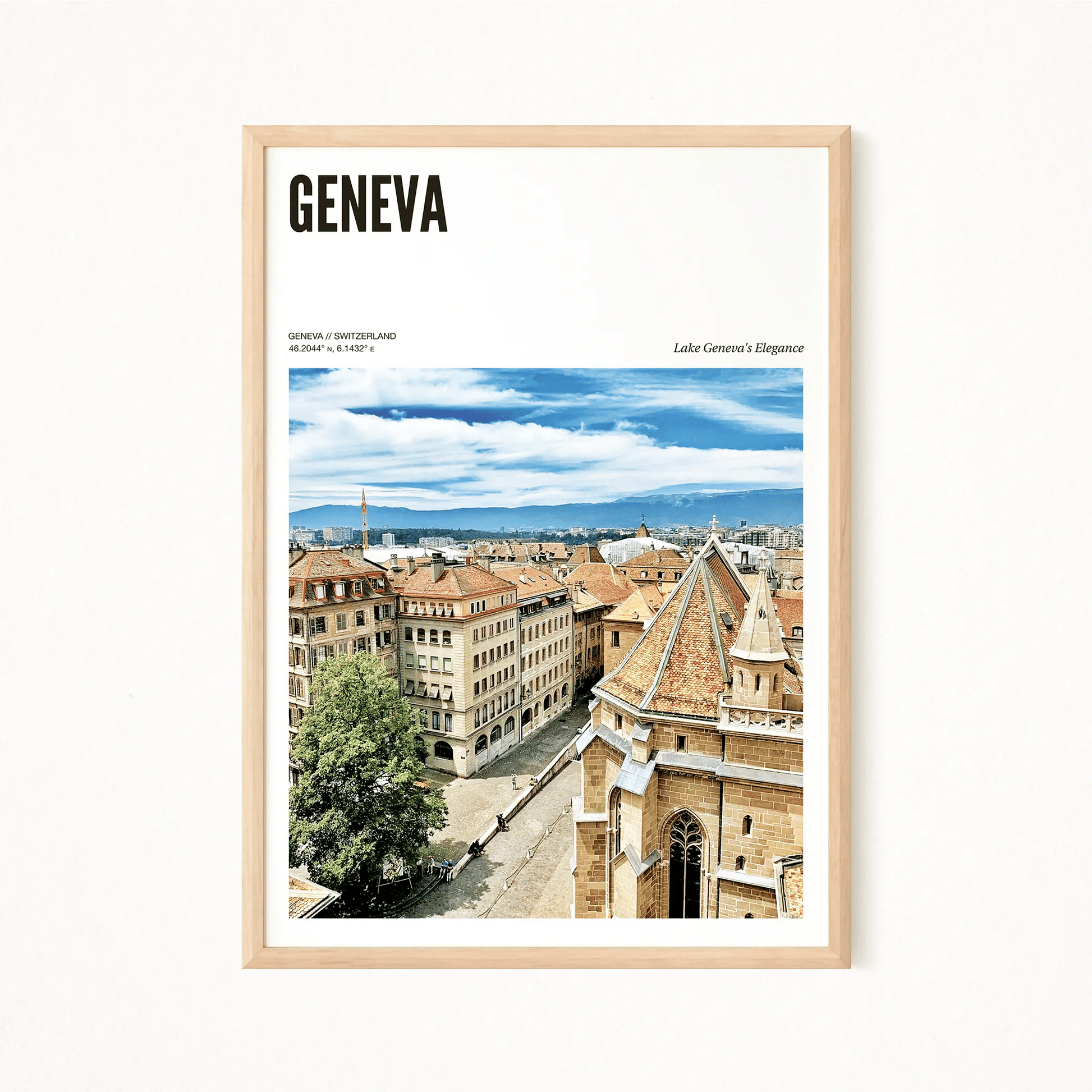 Geneva Odyssey Poster - The Globe Gallery