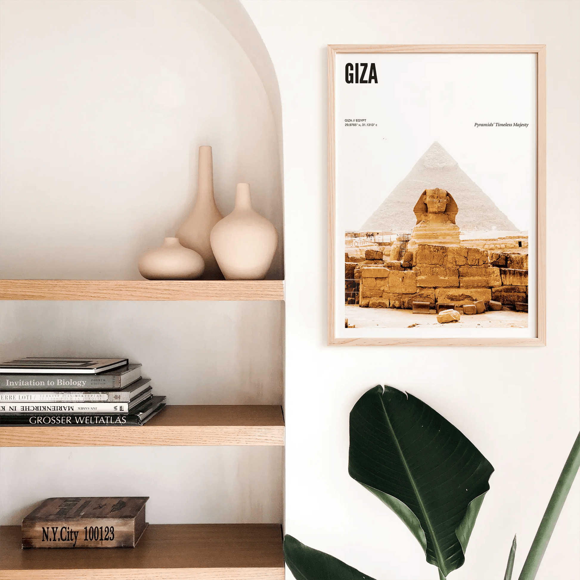 Giza Odyssey Poster - The Globe Gallery