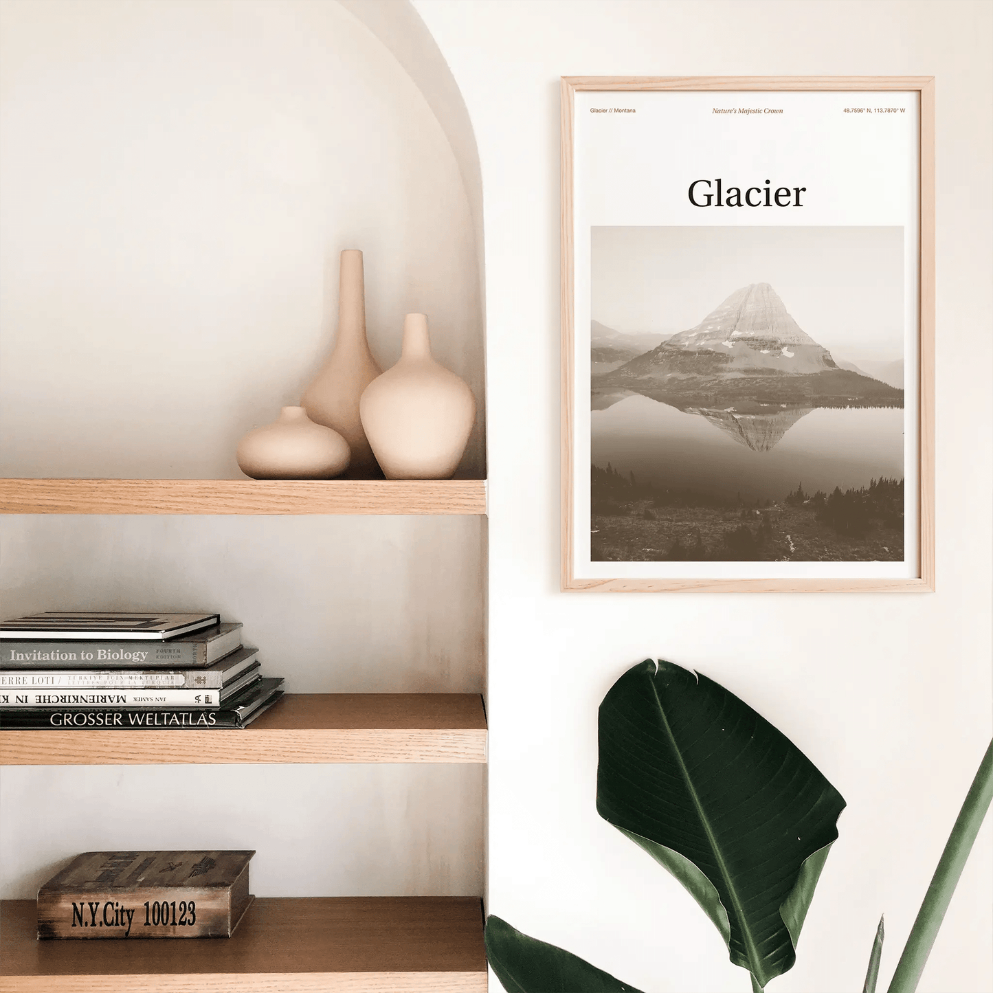 Glacier Essence Poster - The Globe Gallery