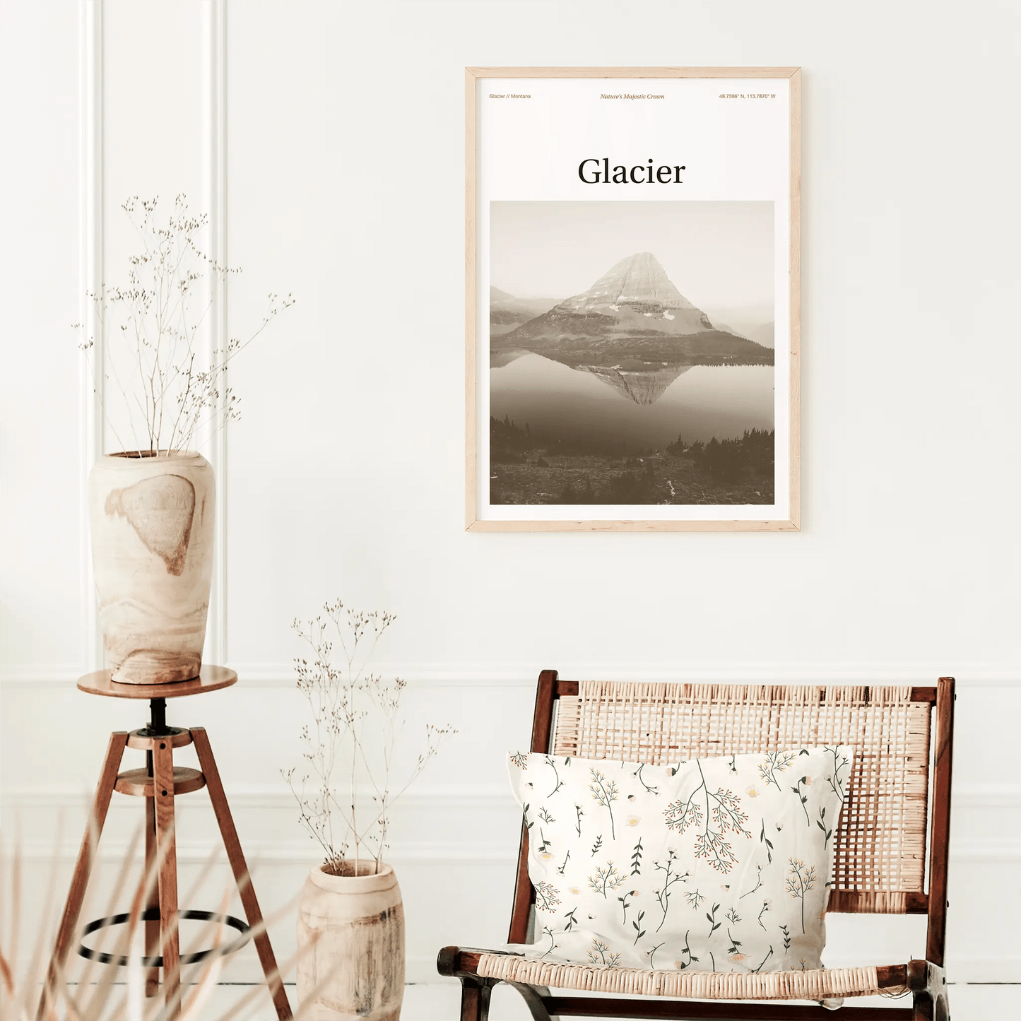 Glacier Essence Poster - The Globe Gallery