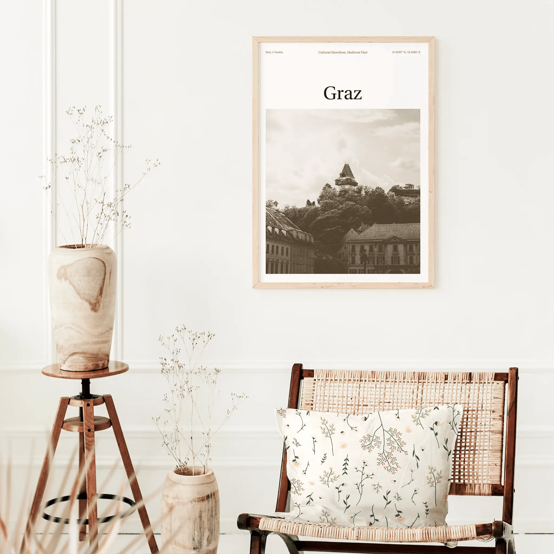 Graz Essence Poster - The Globe Gallery