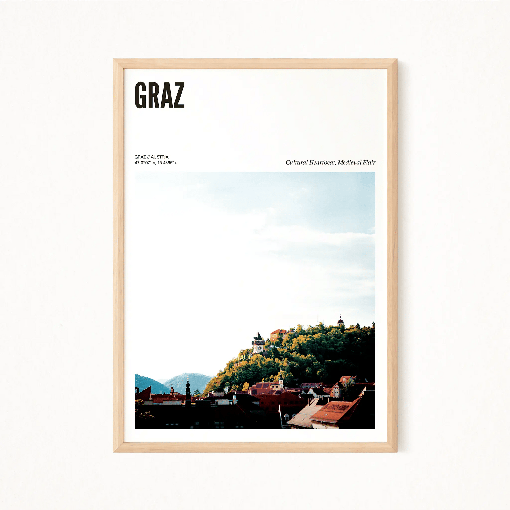 Graz Odyssey Poster - The Globe Gallery