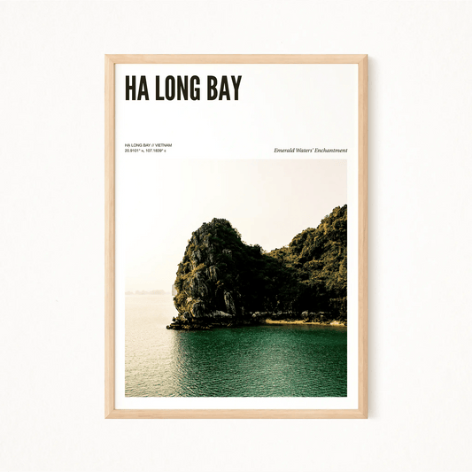 Hạ Long Bay Odyssey Poster - The Globe Gallery