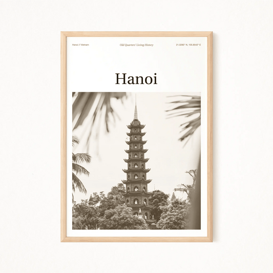 Hanoi Essence Poster - The Globe Gallery