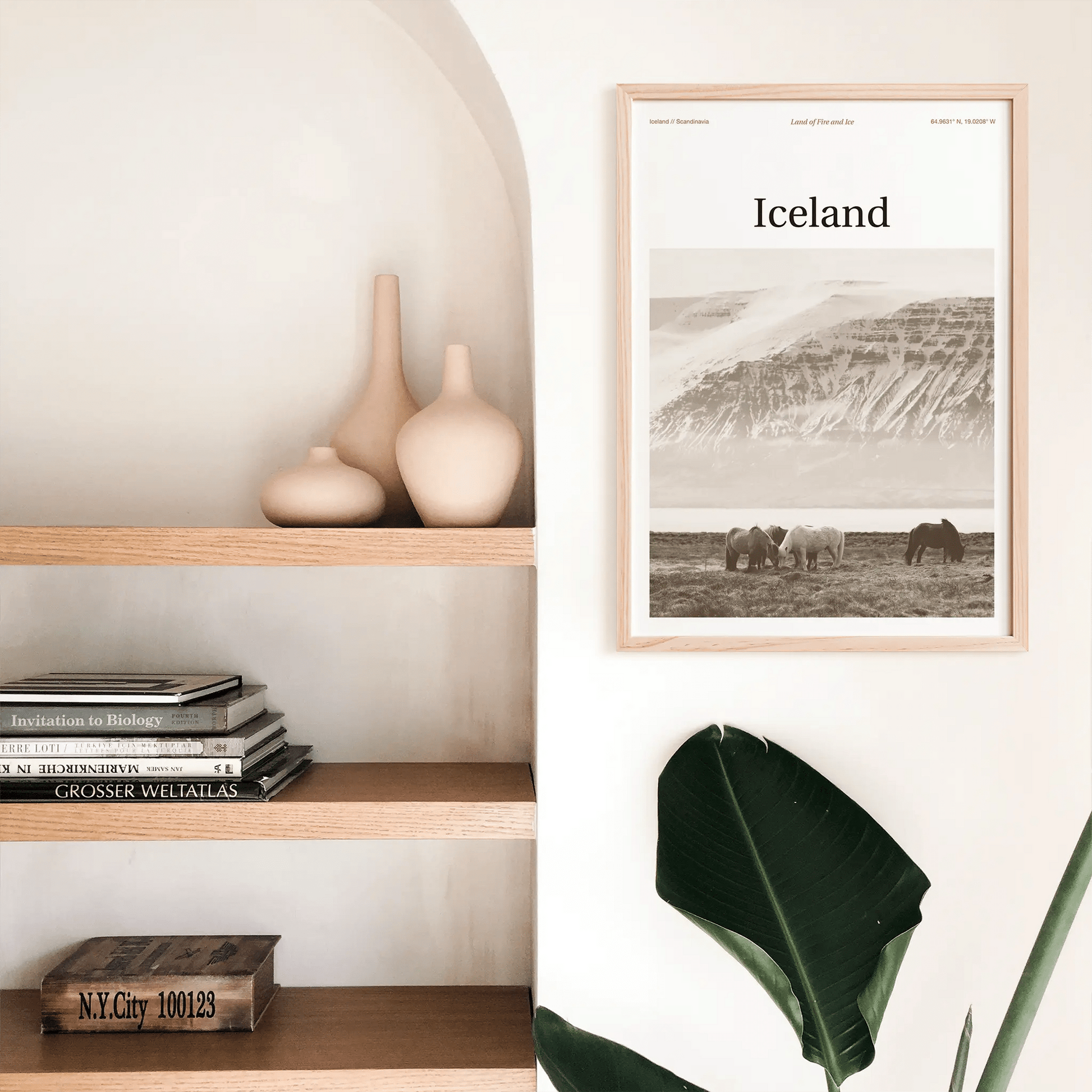 Iceland Essence Poster - The Globe Gallery