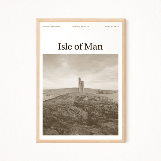 Isle of Man Essence Poster - The Globe Gallery
