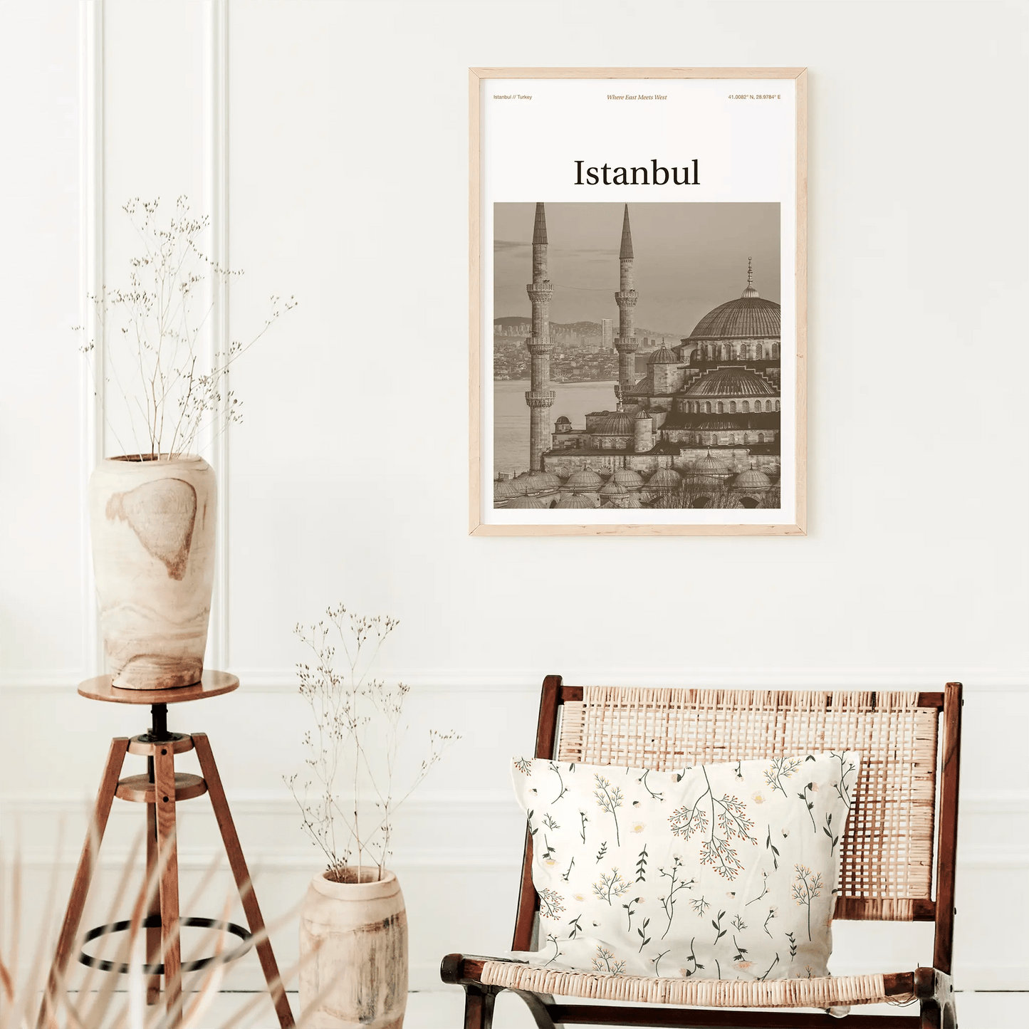 Istanbul Essence Poster - The Globe Gallery