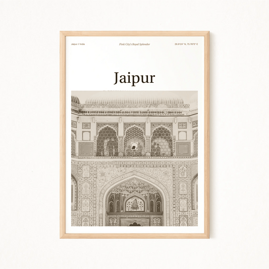 Jaipur Essence Poster - The Globe Gallery