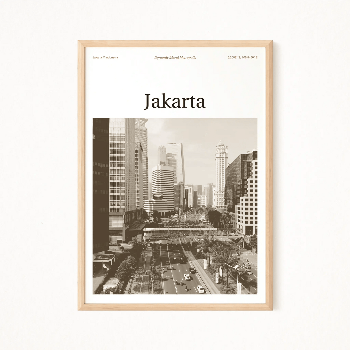 Jakarta Essence Poster - The Globe Gallery