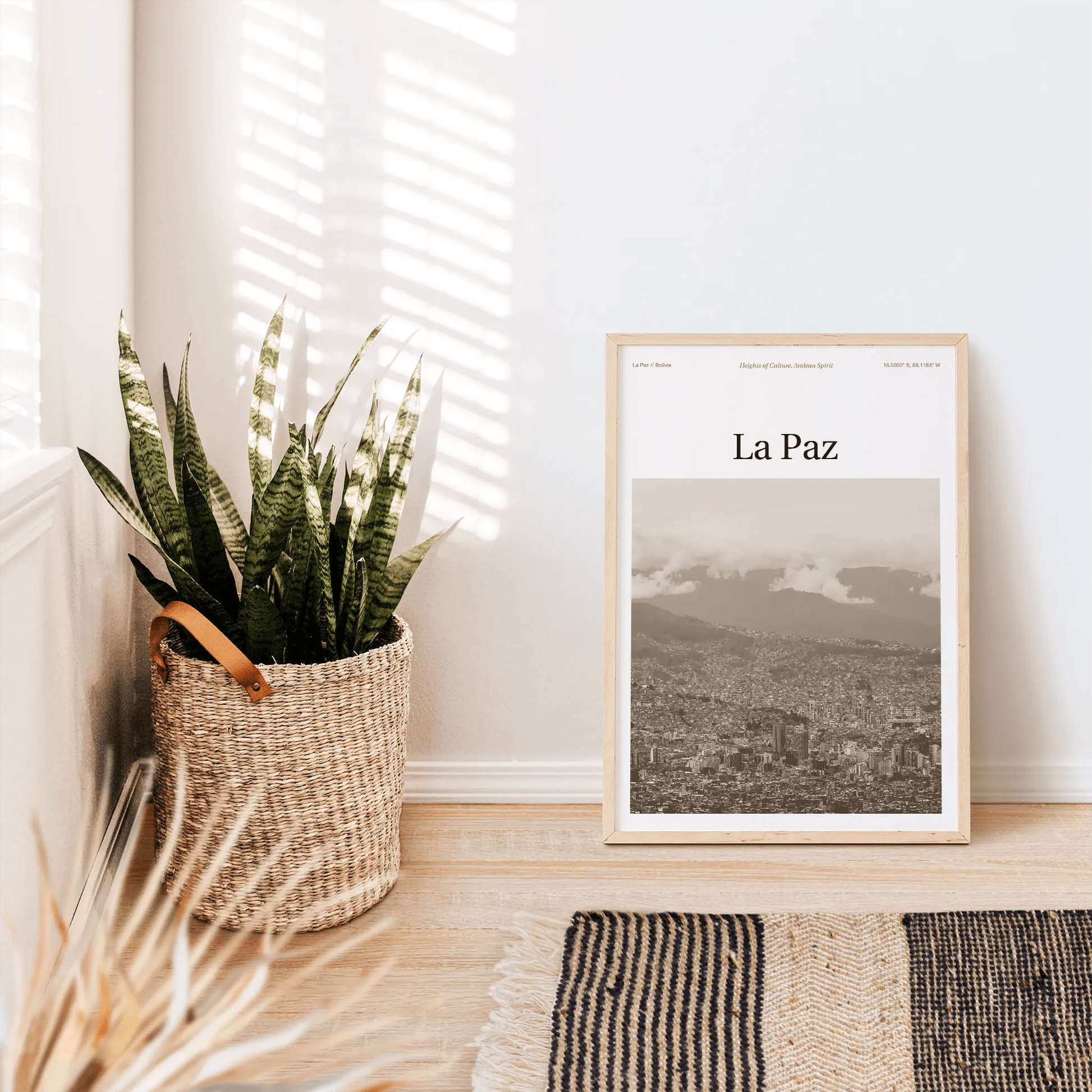 La Paz Essence Poster - The Globe Gallery