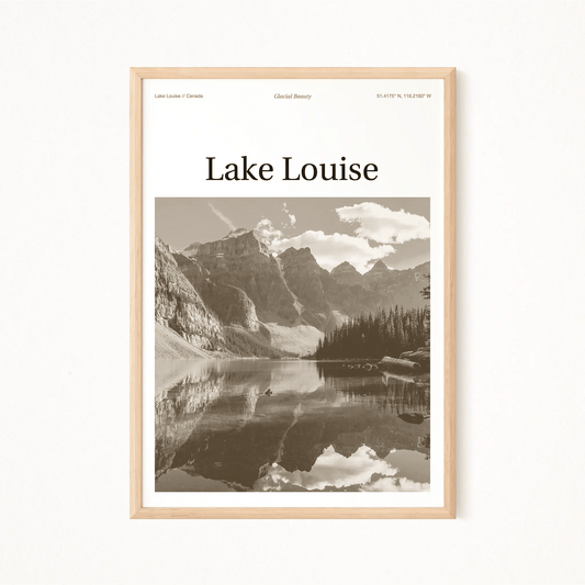 Lake Louise Essence Poster - The Globe Gallery