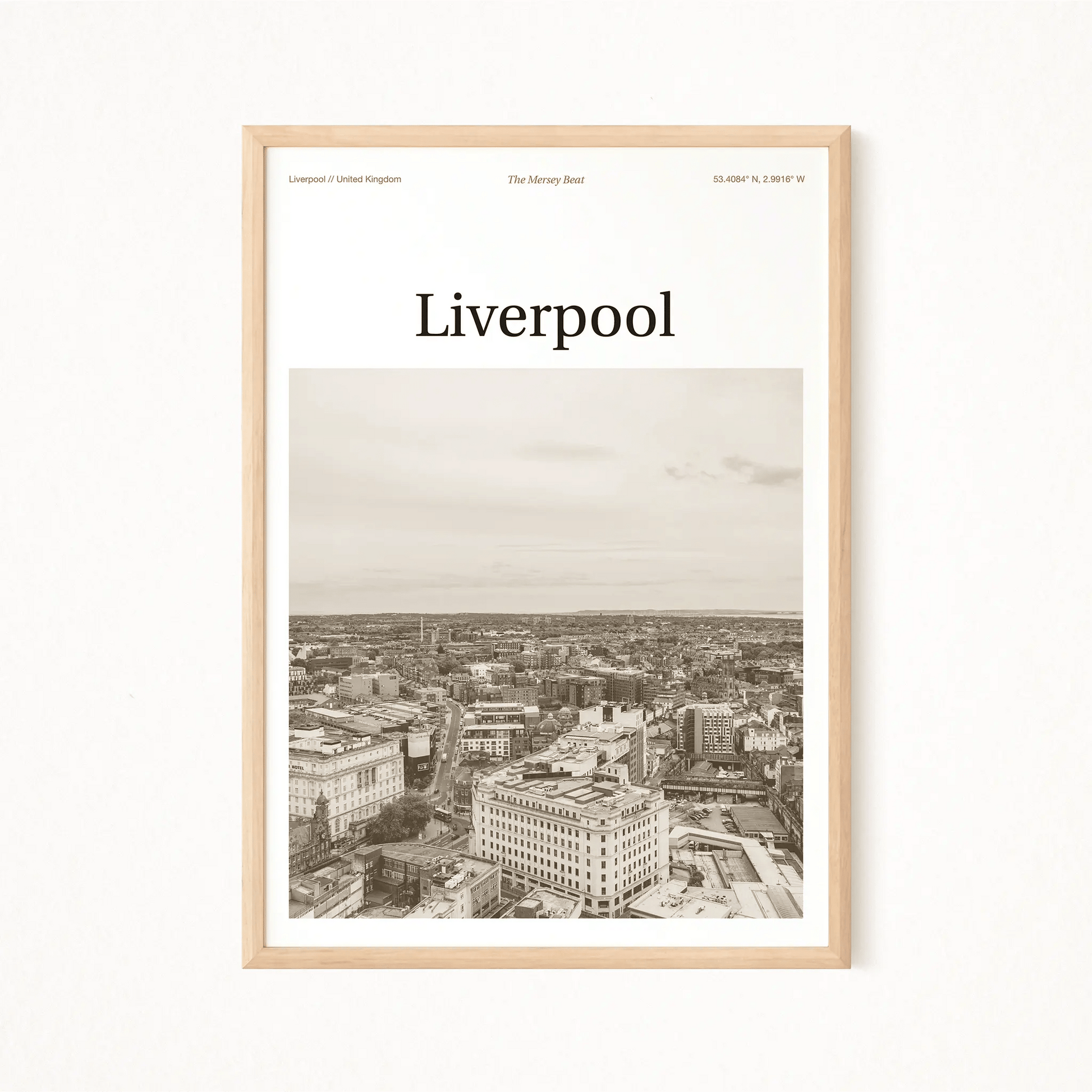 Liverpool Essence Poster - The Globe Gallery
