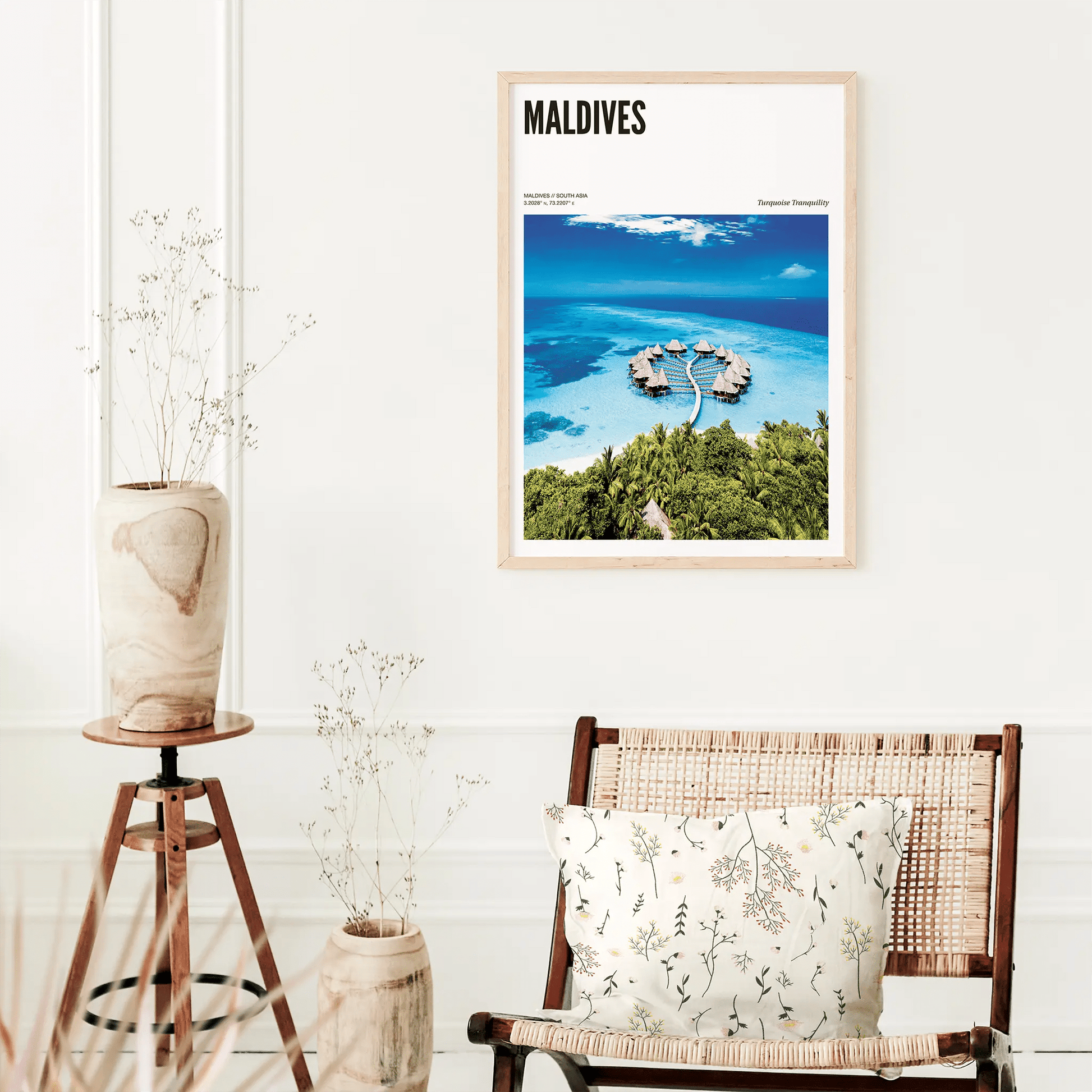 Maldives Odyssey Poster - The Globe Gallery