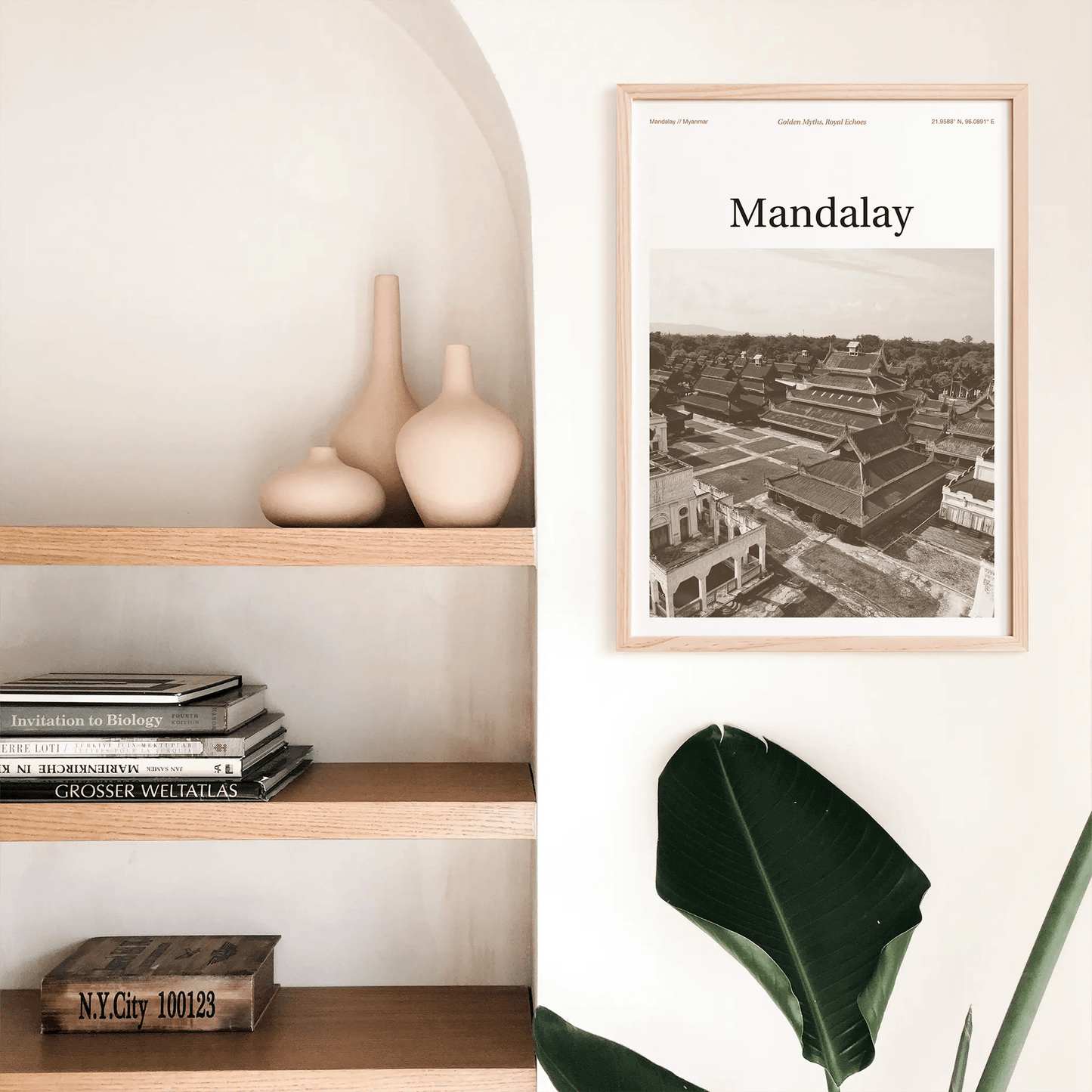 Mandalay Essence Poster - The Globe Gallery