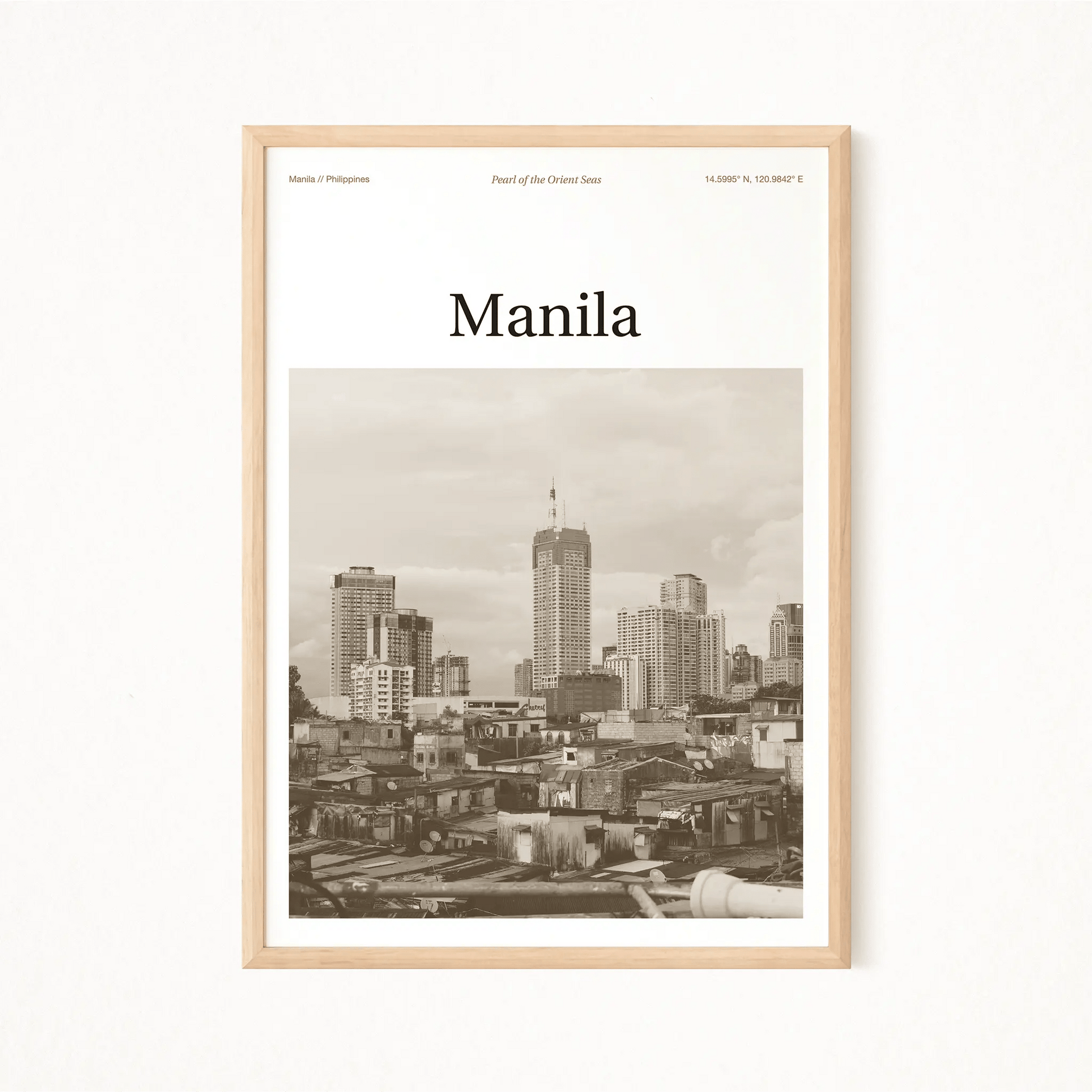 Manila Essence Poster - The Globe Gallery