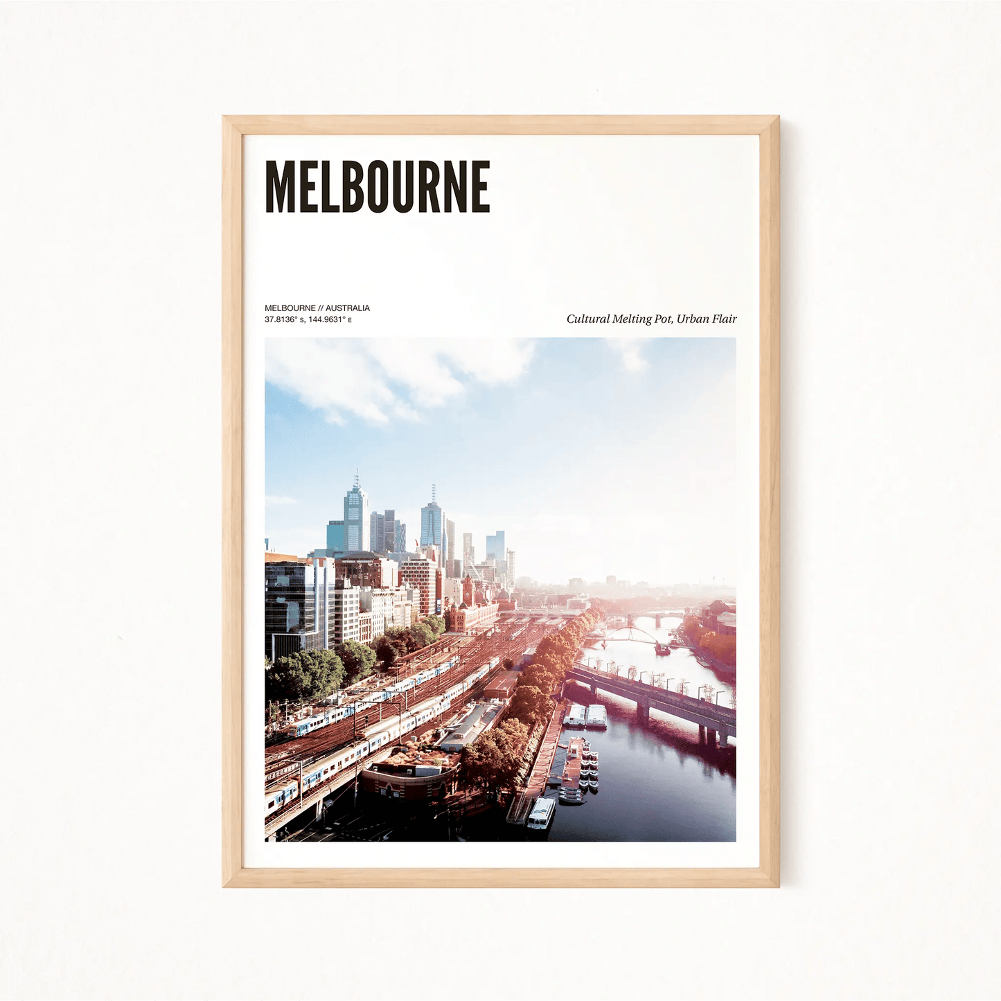 Melbourne Odyssey Poster - The Globe Gallery