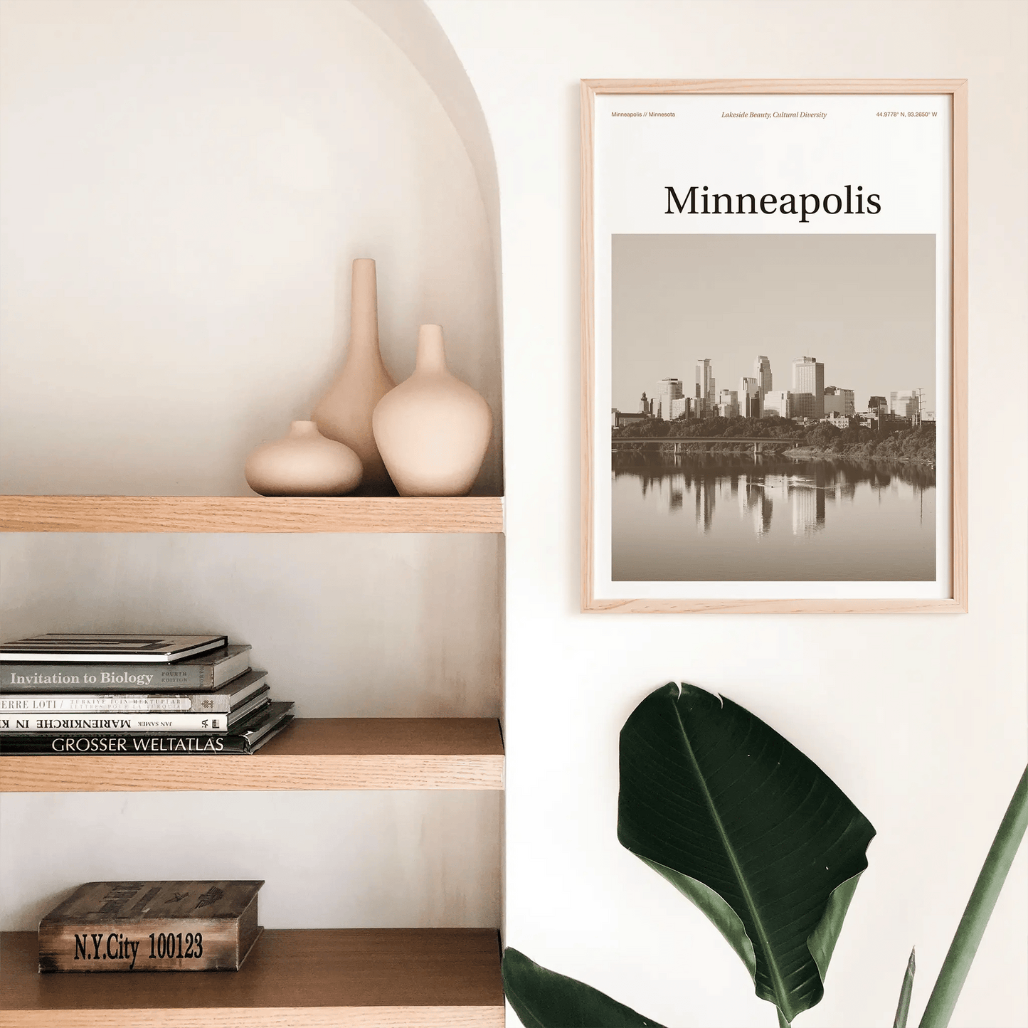 Minneapolis Essence Poster - The Globe Gallery