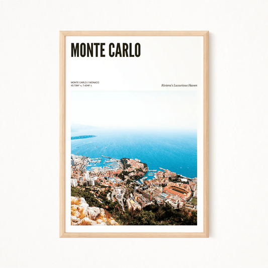 Monte Carlo Odyssey Poster - The Globe Gallery