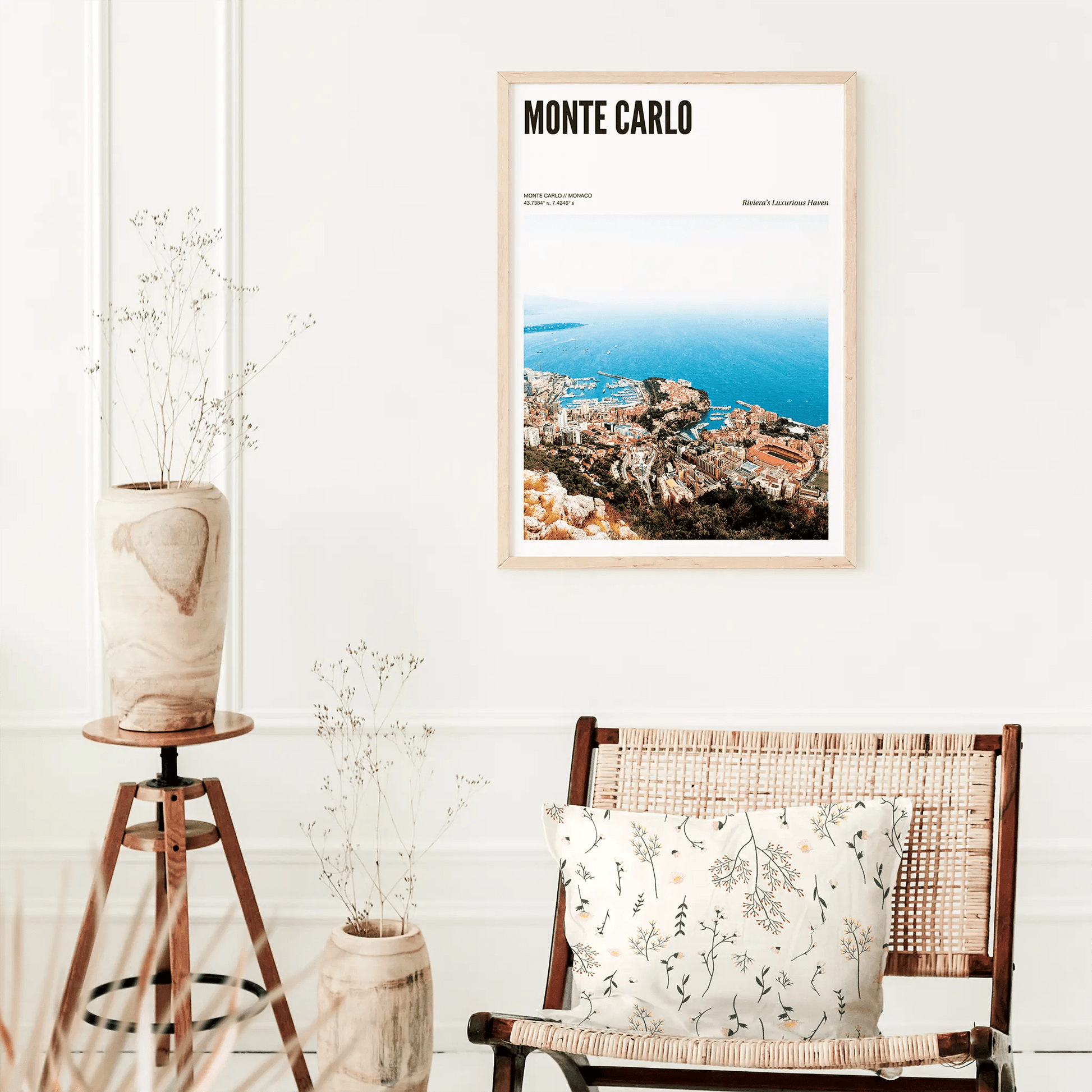 Monte Carlo Odyssey Poster - The Globe Gallery