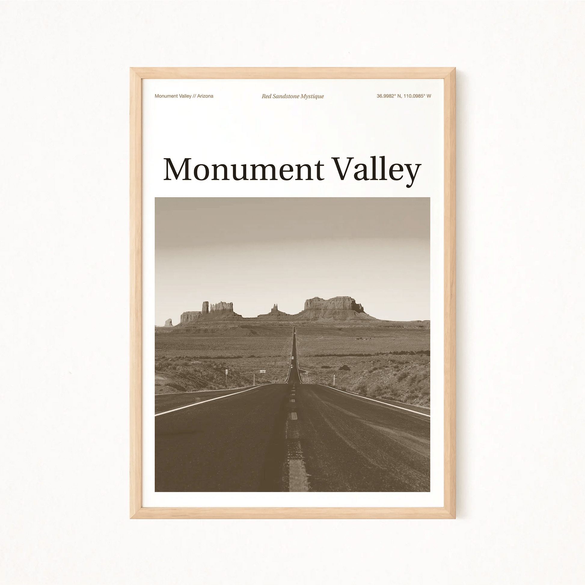 Monument Valley Essence Poster - The Globe Gallery