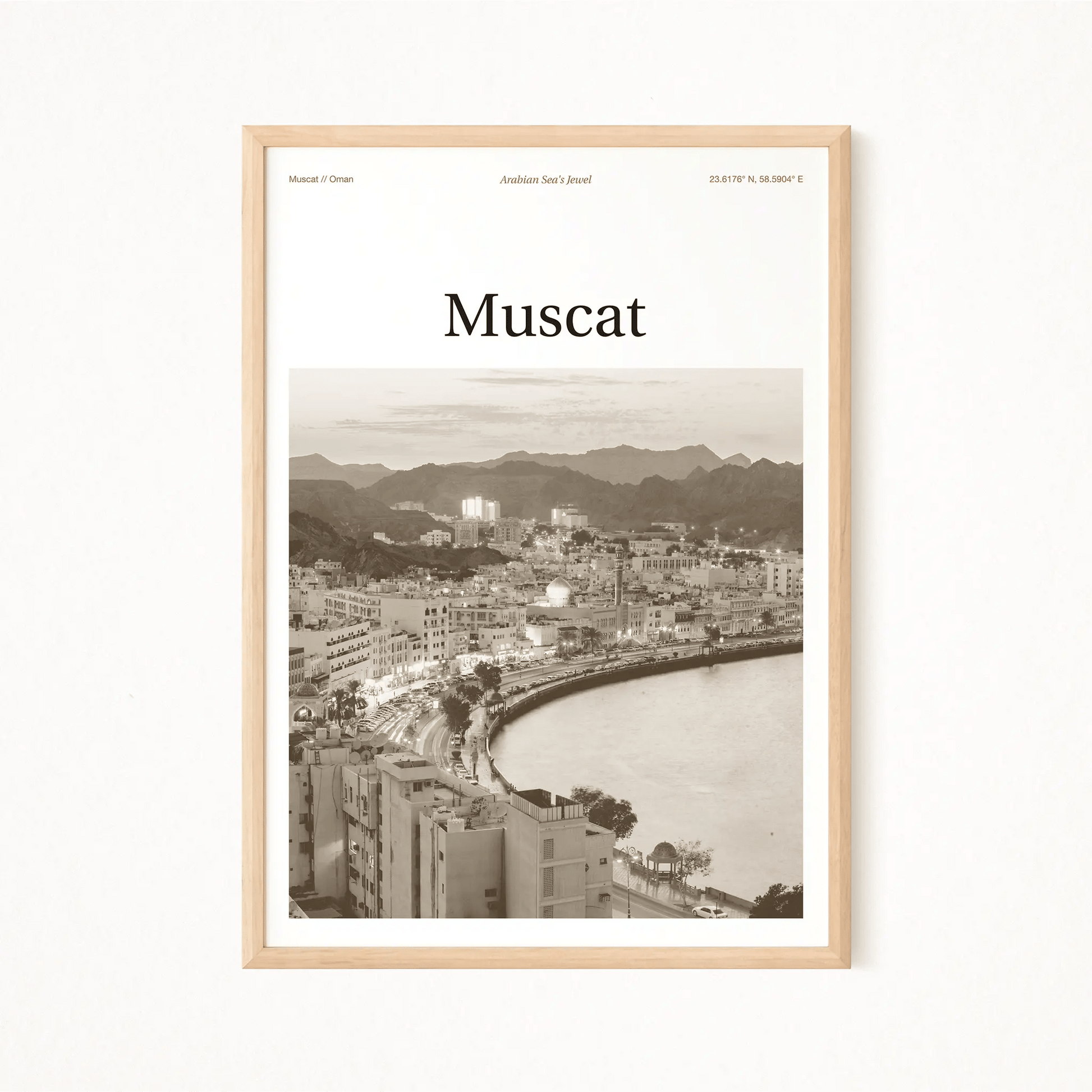 Muscat Essence Poster - The Globe Gallery