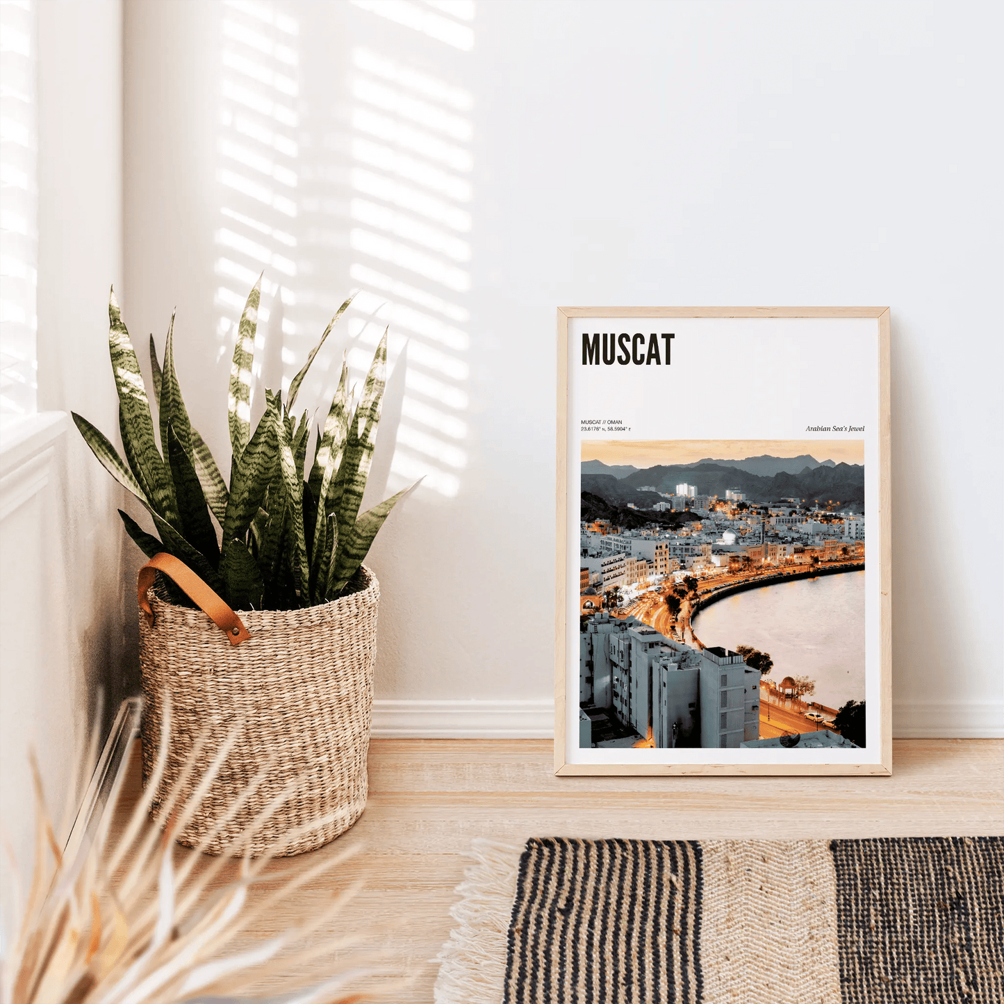 Muscat Odyssey Poster - The Globe Gallery