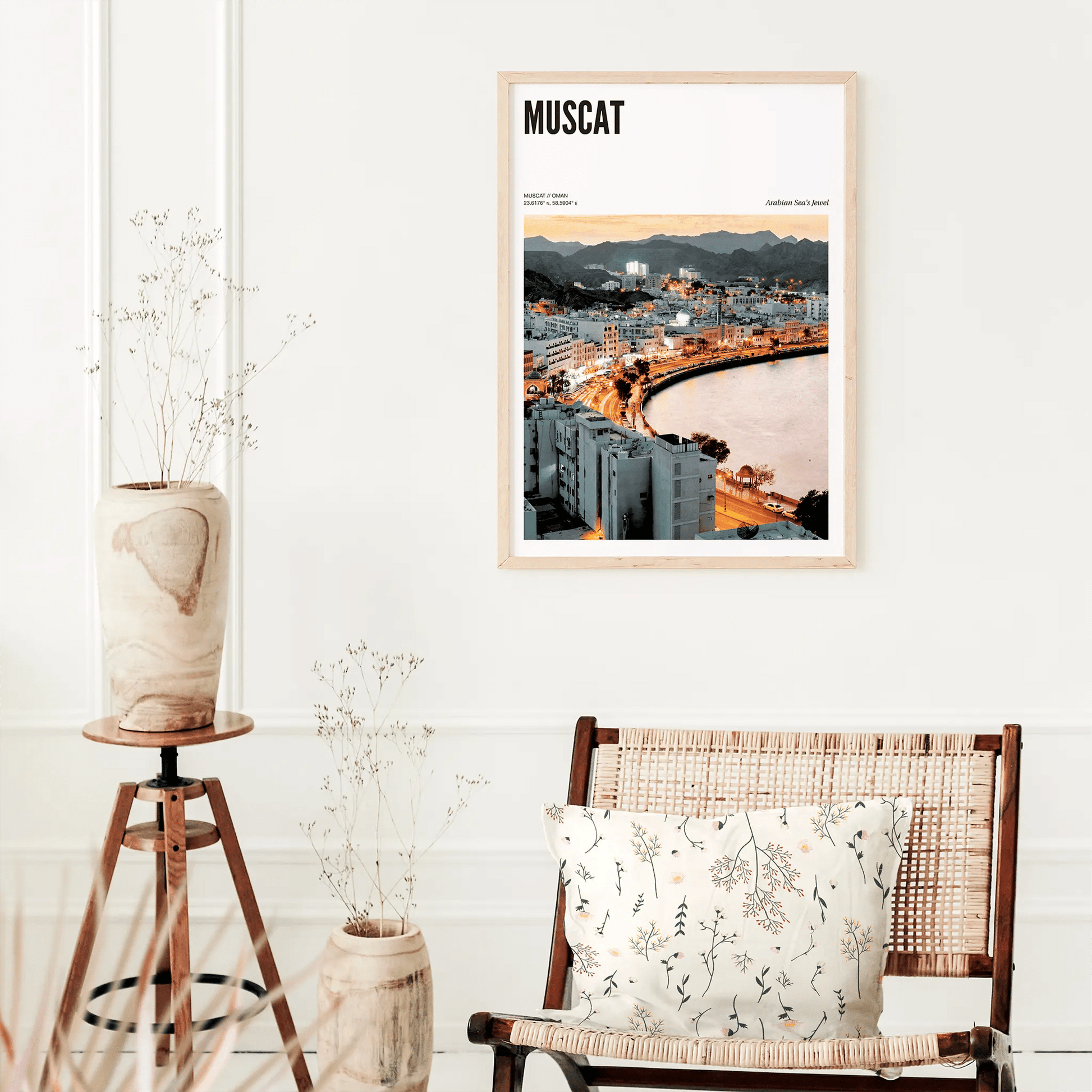 Muscat Odyssey Poster - The Globe Gallery