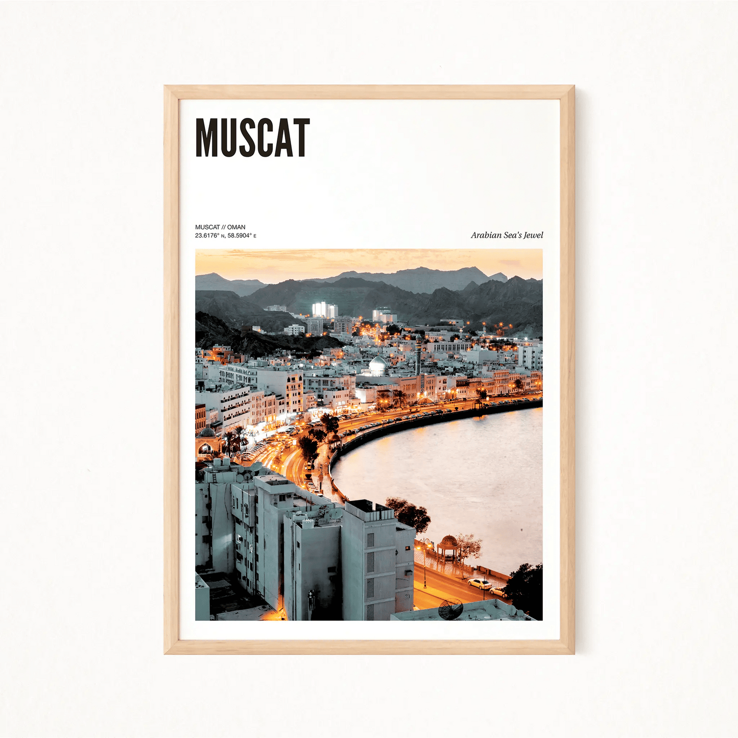 Muscat Odyssey Poster - The Globe Gallery