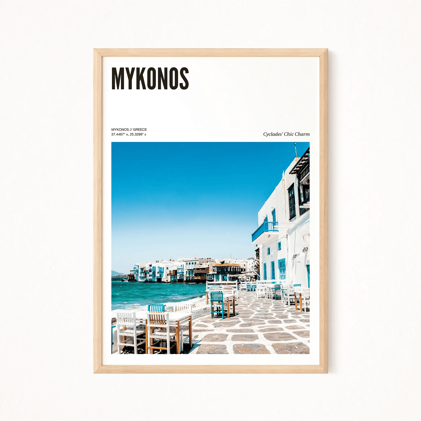 Mykonos Odyssey Poster - The Globe Gallery